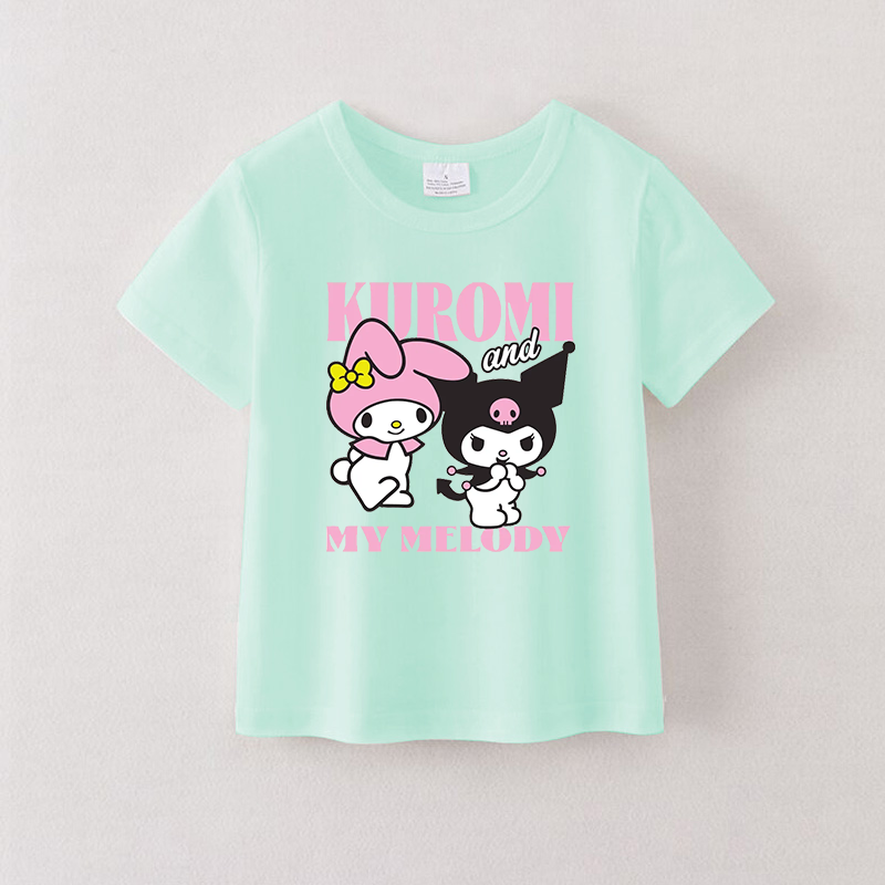 （Pre Order）Girls Spring and Summer Cartoon Print Top