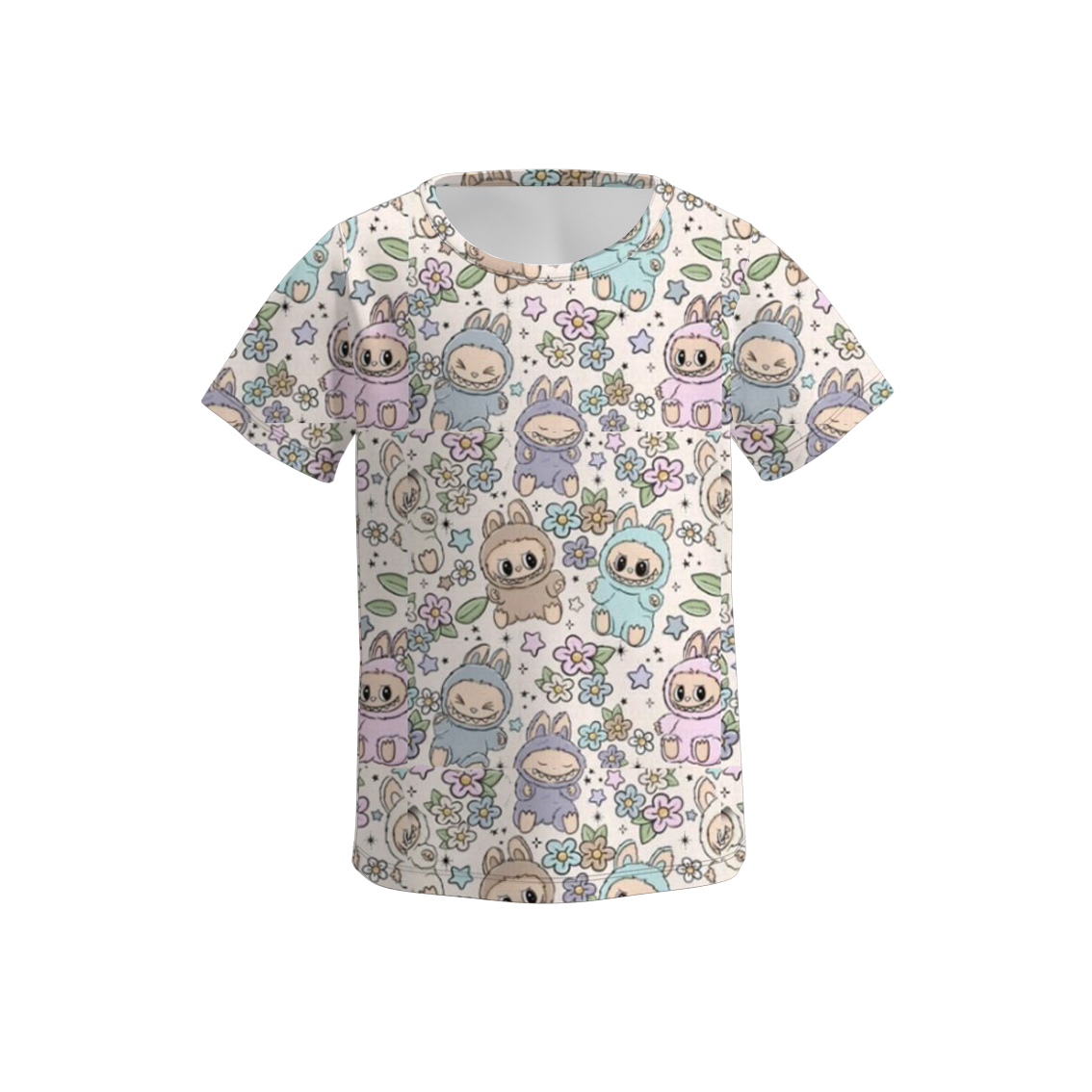 （Pre Order）Girls Spring and Summer Cartoon Print Dress,Set,Jumpsuit＆Top