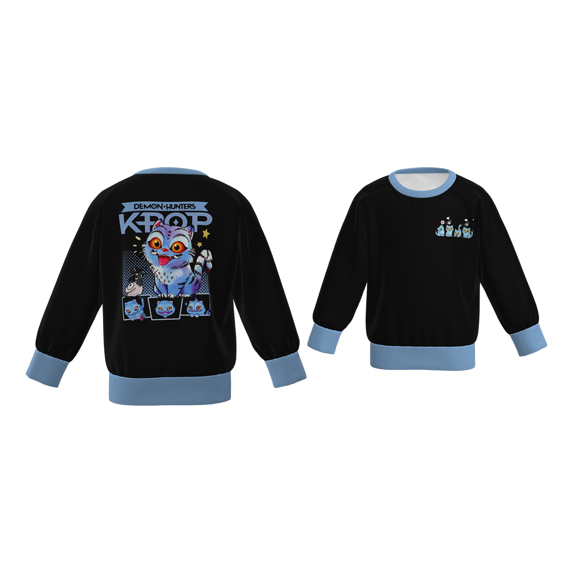 （Pre Order）Girls Movie Character Print Sweatshirt