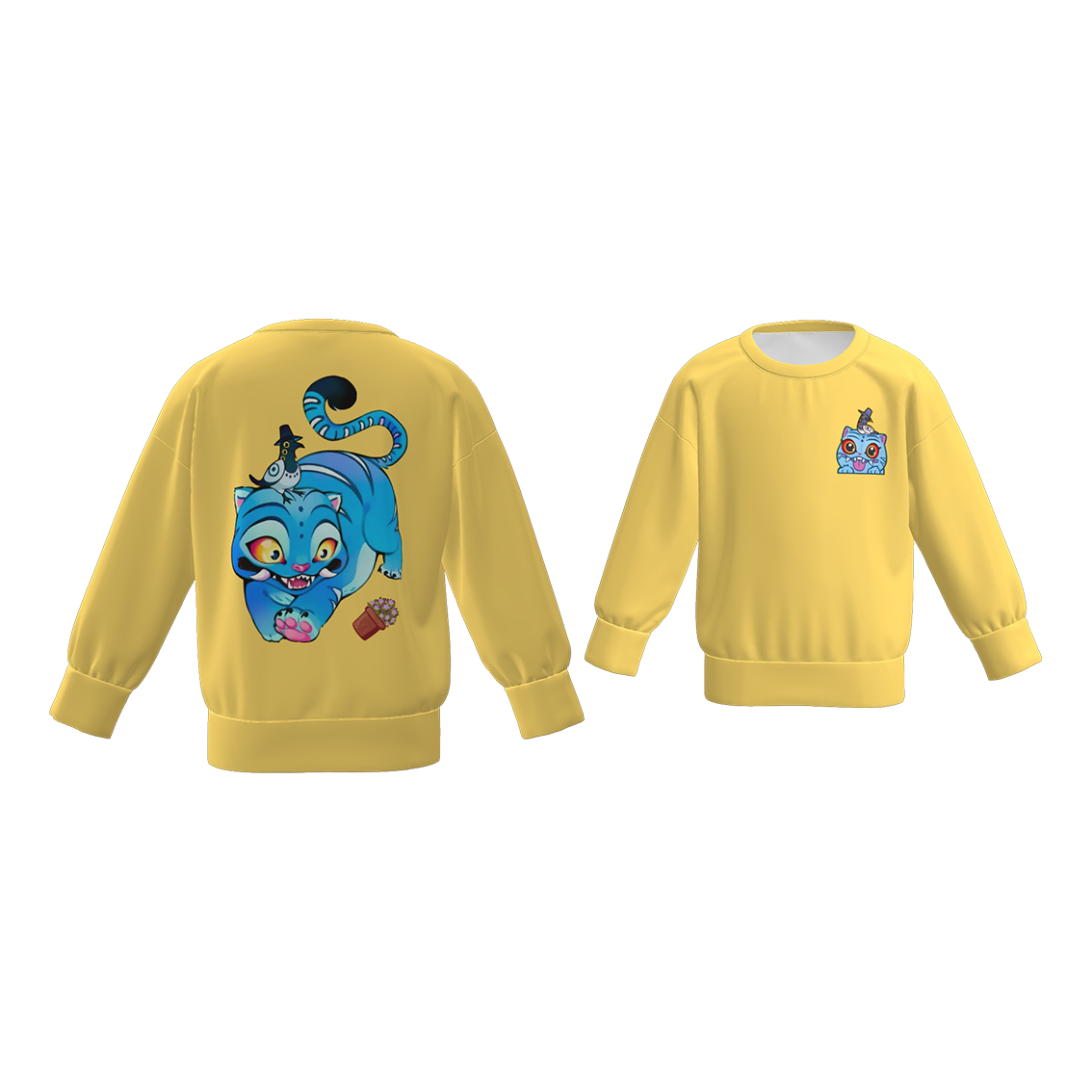 （Pre Order）Girls Movie Character Print Sweatshirt