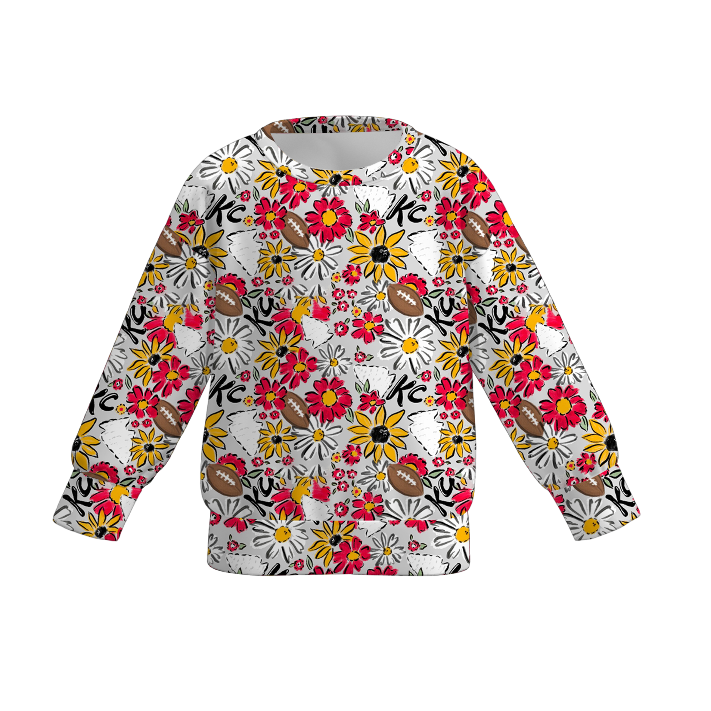 （Pre Order）Family Football Print Dress,Set&Top