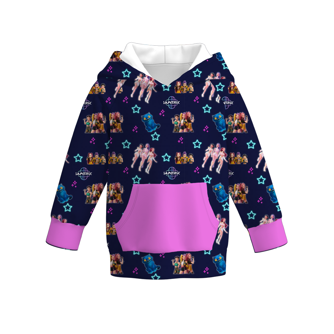 （Pre Order）Girls Movie Character Print Hoodie
