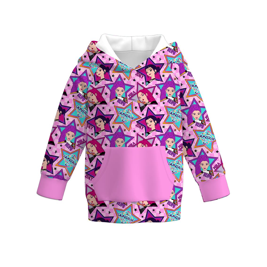 （Pre Order）Girls Movie Character Print Hoodie