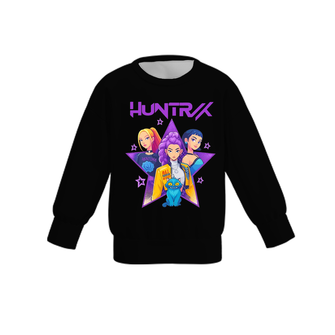 （Pre Order）Girls Movie Character Print Sweatshirt