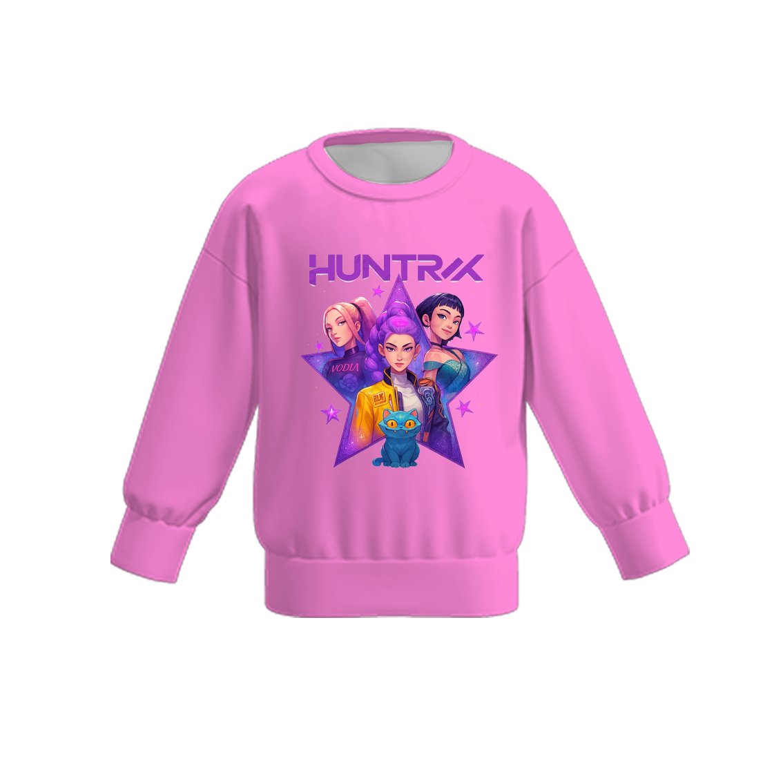 （Pre Order）Girls Movie Character Print Sweatshirt