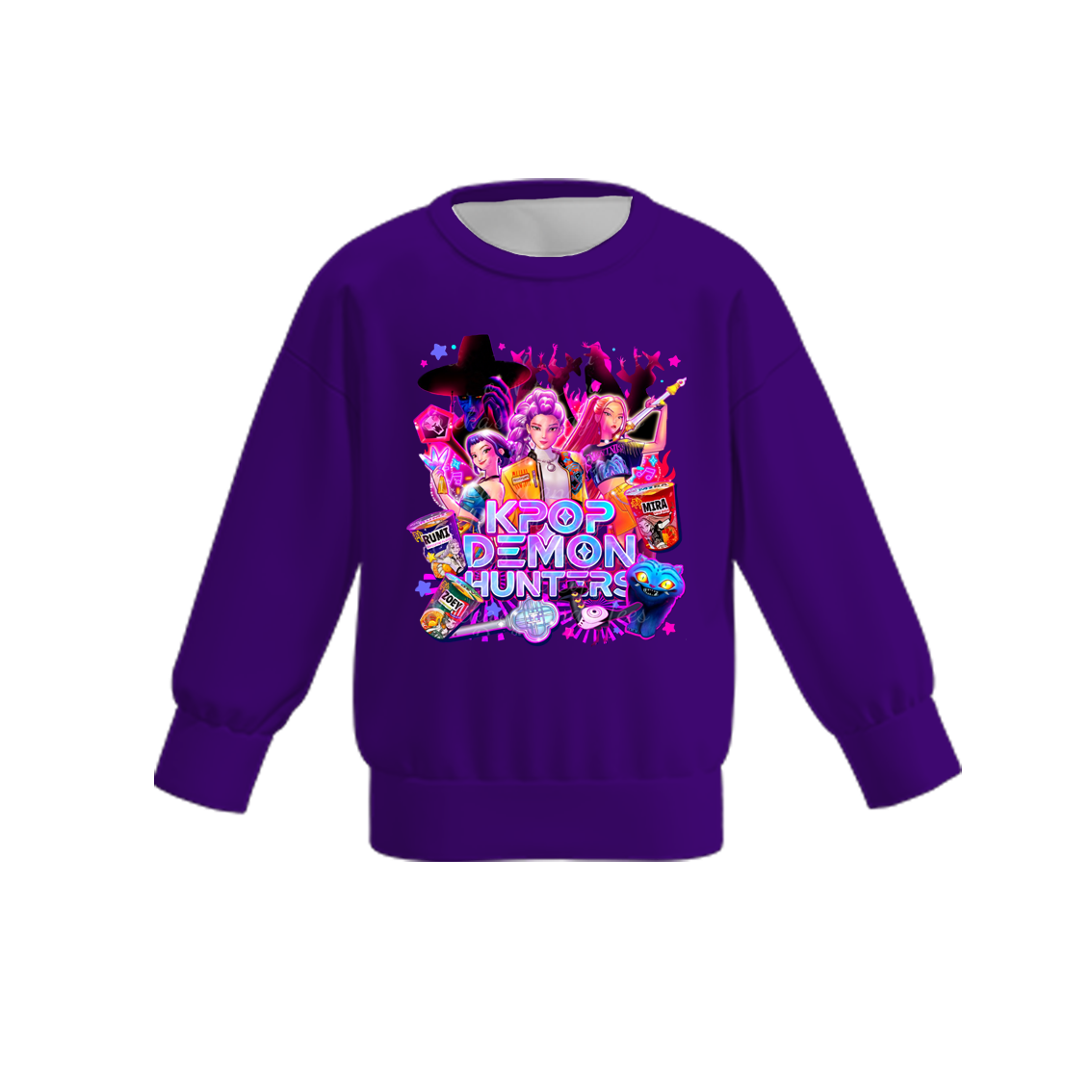 （Pre Order）Girls Movie Character Print Sweatshirt