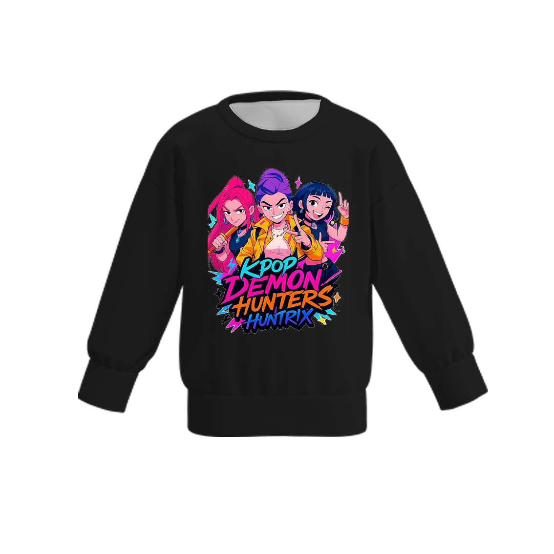 （Pre Order）Girls Movie Character Print Sweatshirt