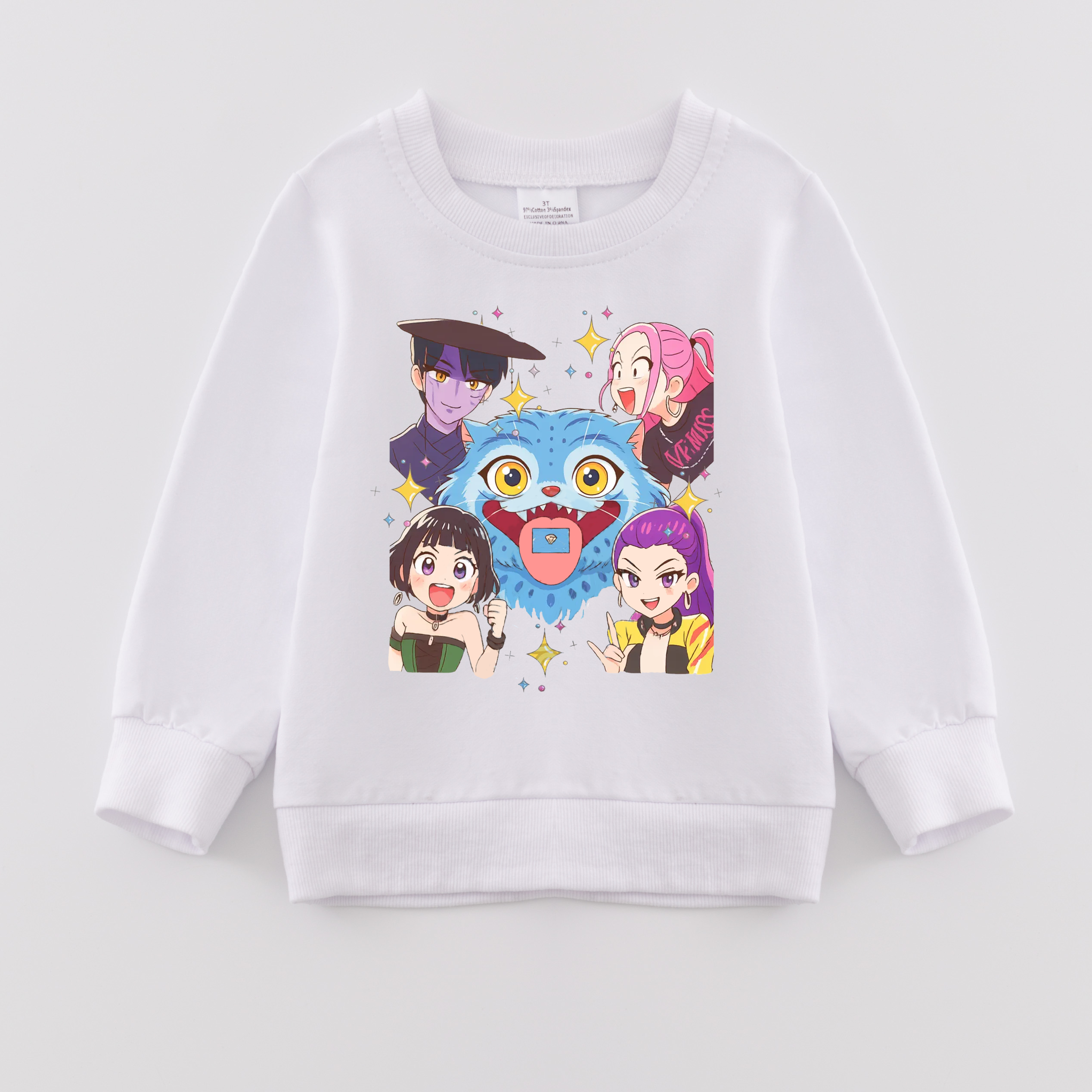 （Pre Order）Girls Movie Character Cotton Sweatshirt
