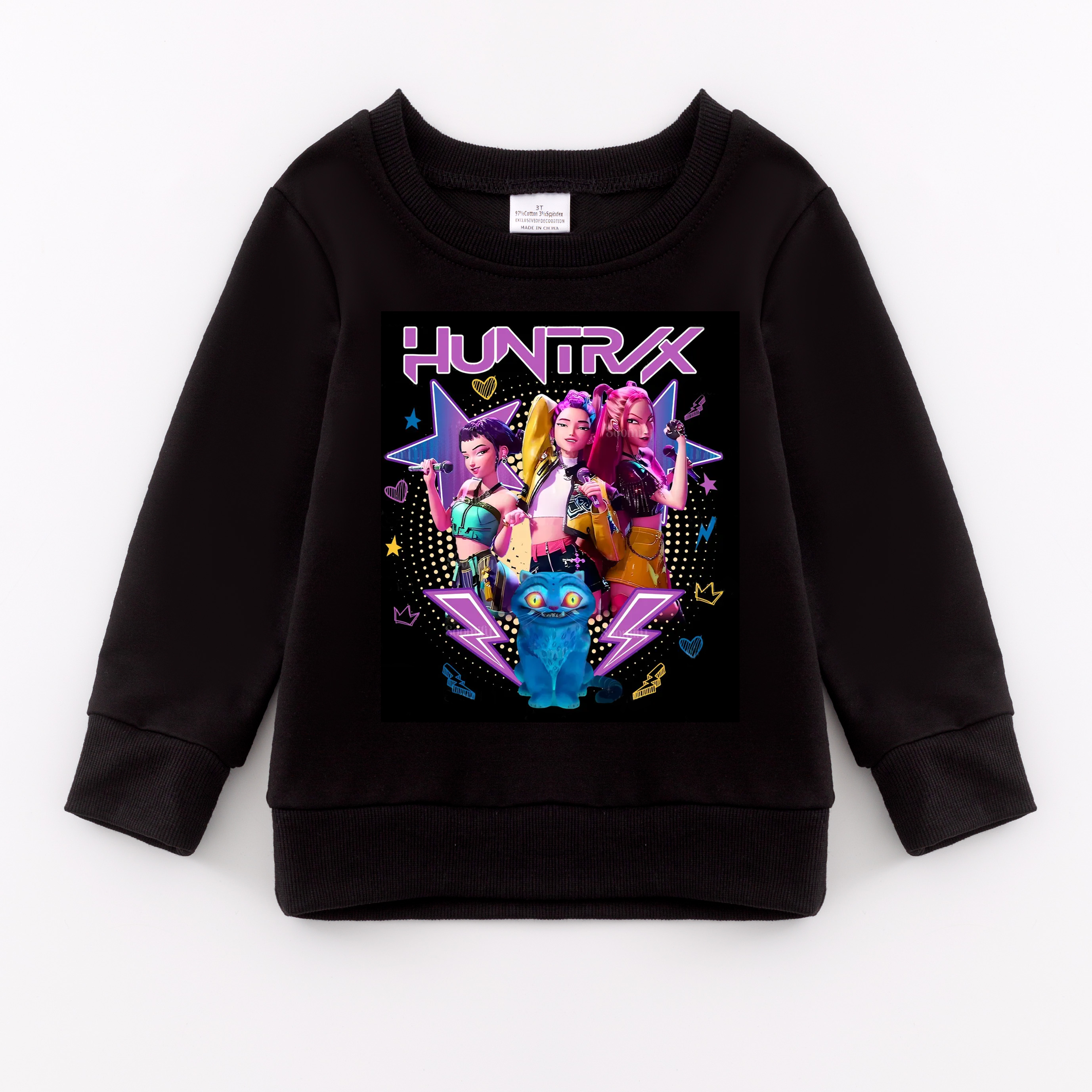 （Pre Order）Girls Movie Character Cotton Sweatshirt