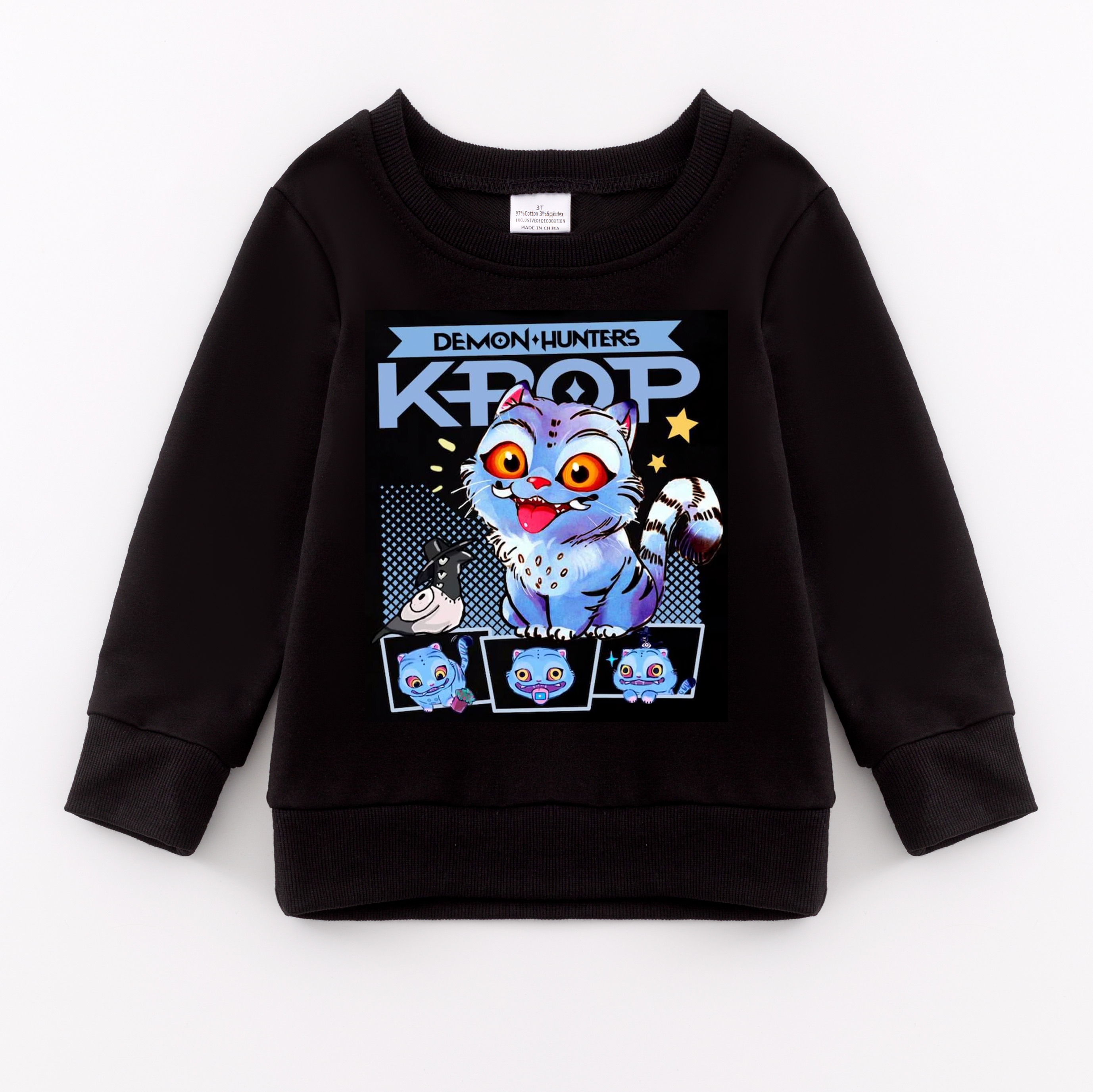 （Pre Order）Girls Movie Character Cotton Sweatshirt