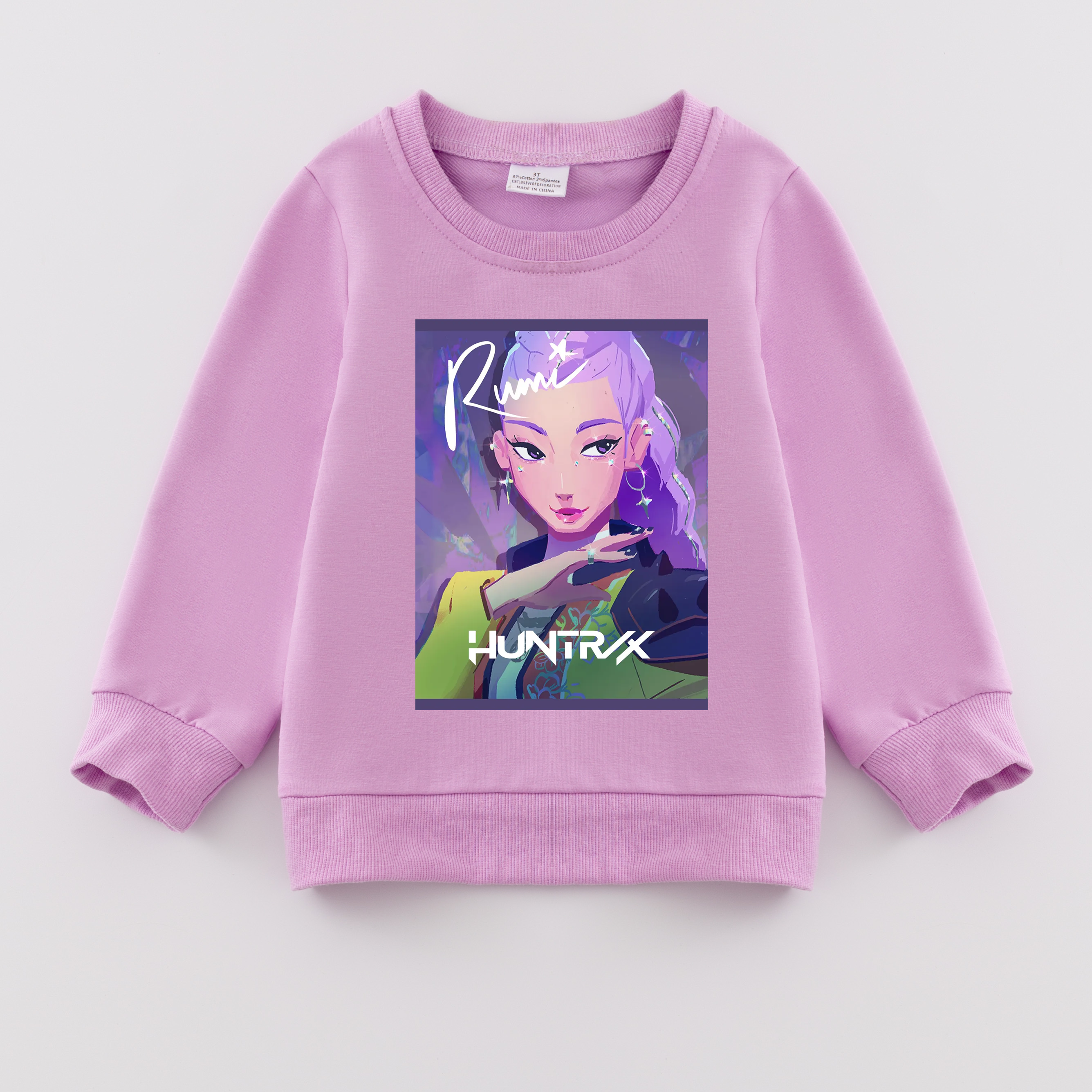 （Pre Order）Girls Movie Character Cotton Sweatshirt