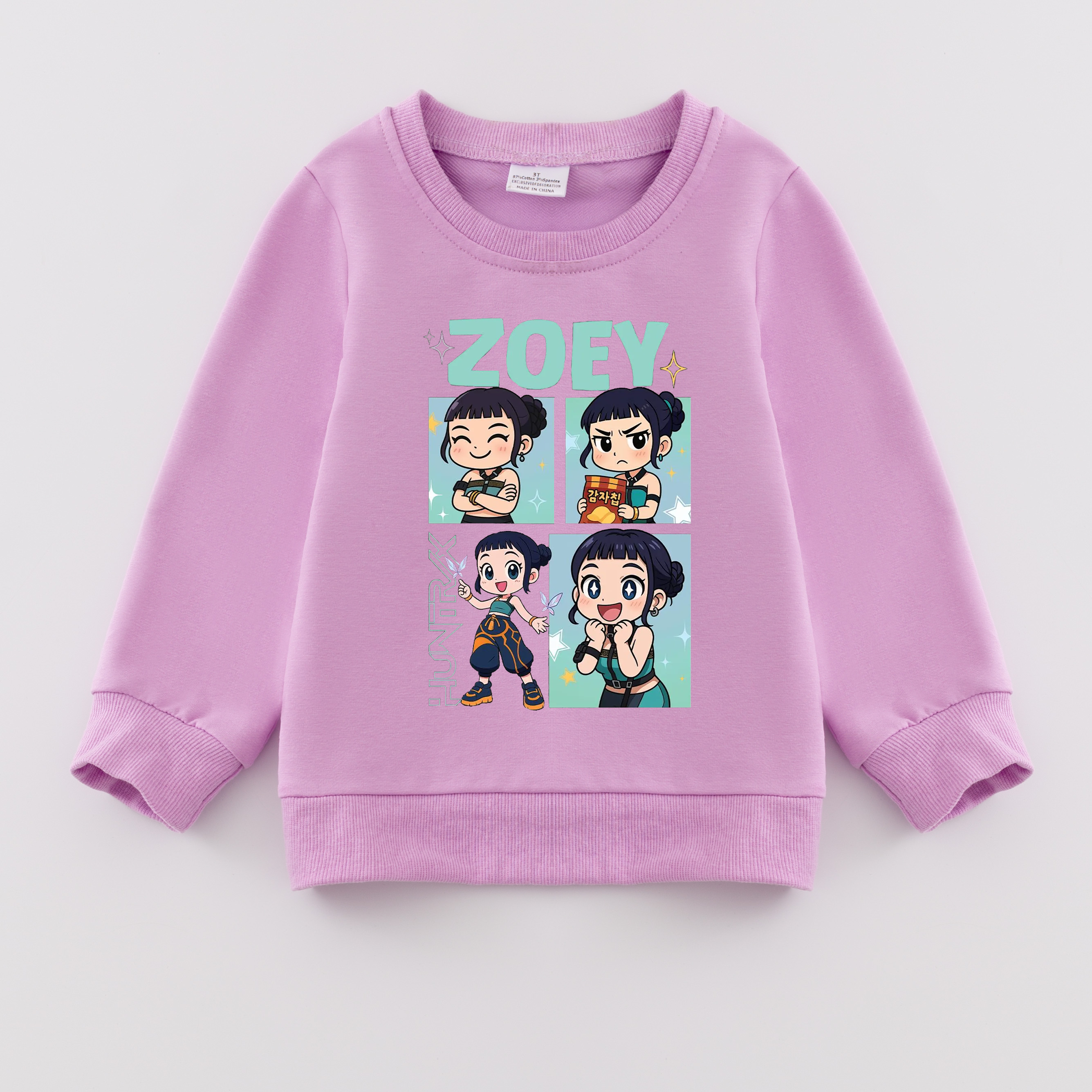 （Pre Order）Girls Movie Character Cotton Sweatshirt