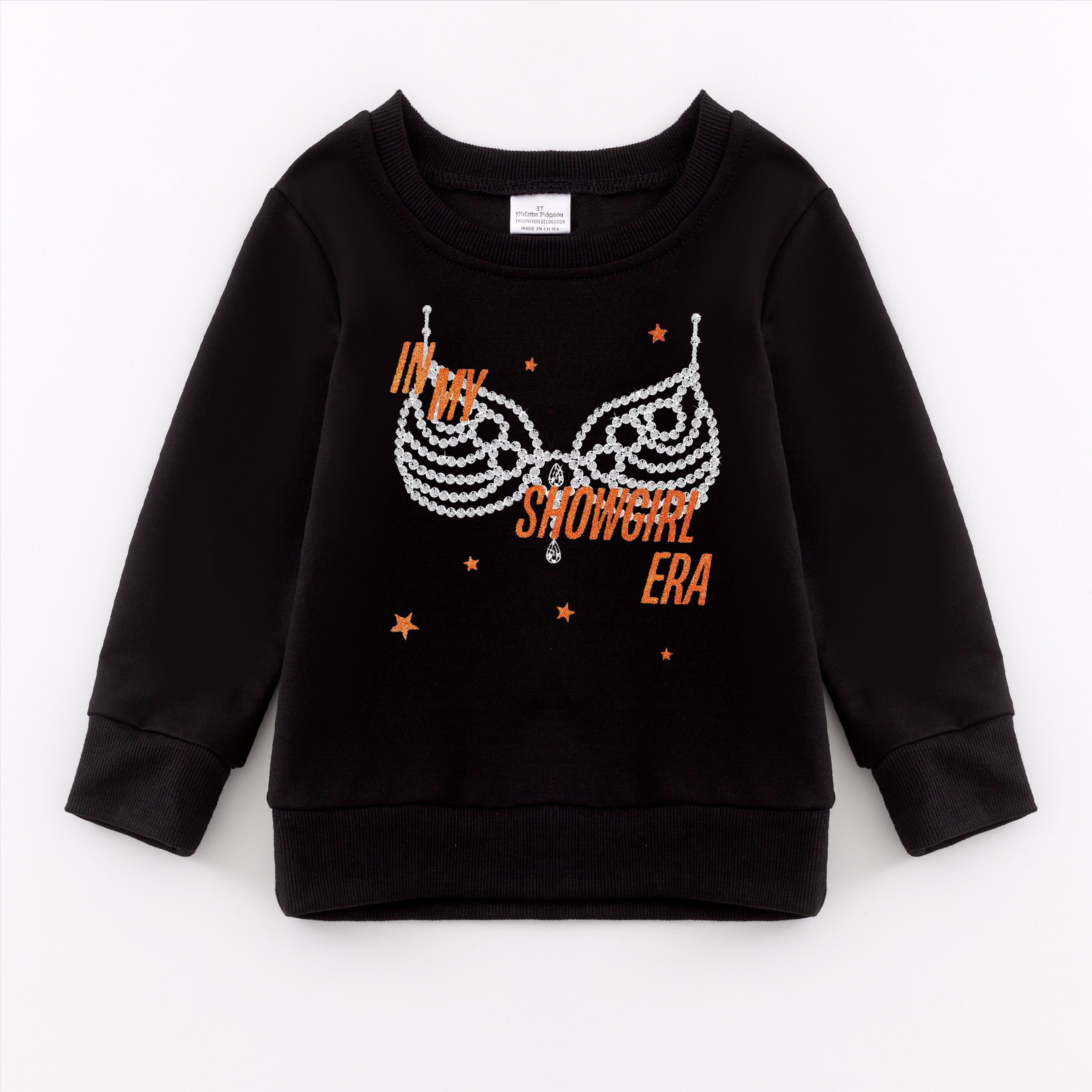 （Pre Order）Girls TS Print Cotton Sweatshirt
