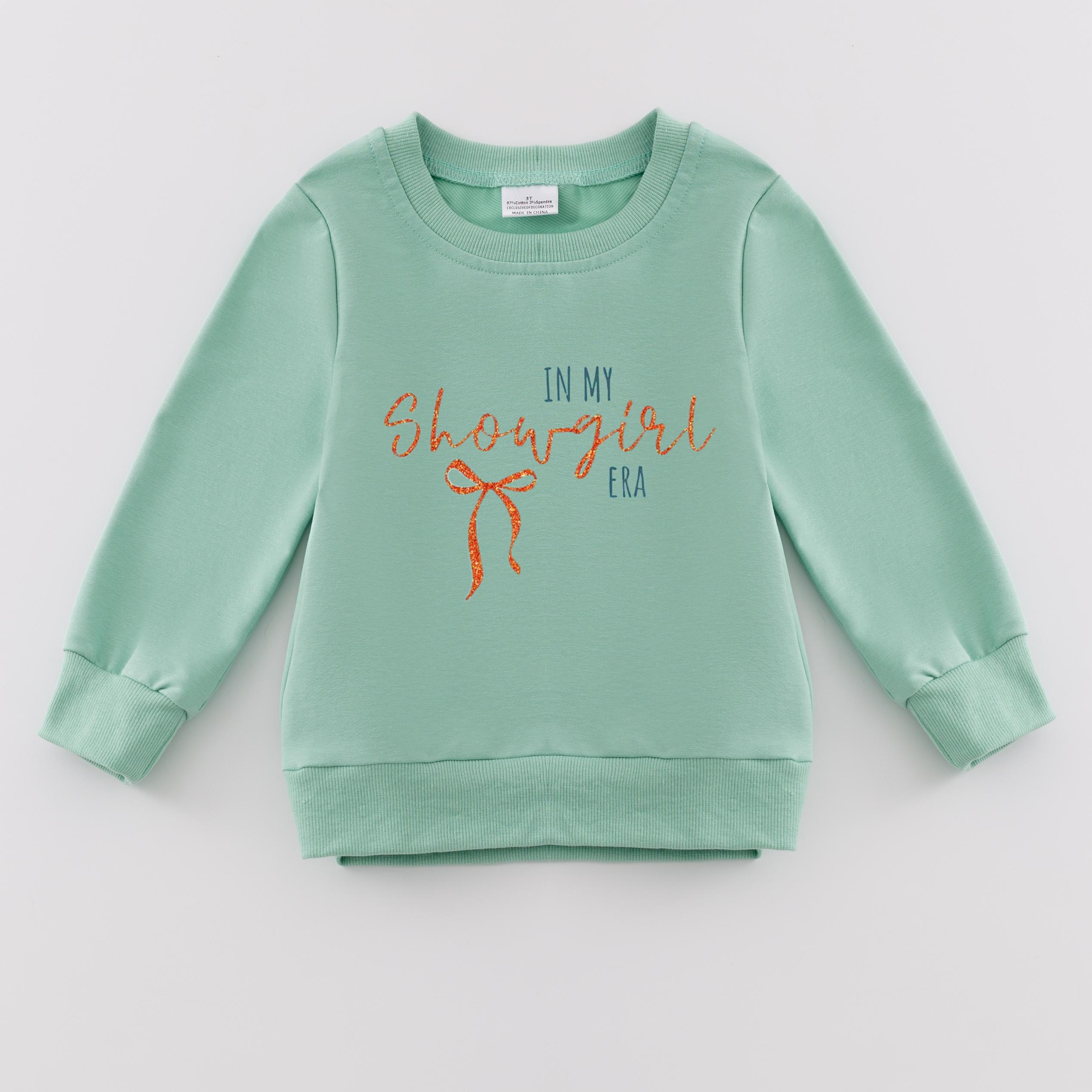 （Pre Order）Girls TS Print Cotton Sweatshirt