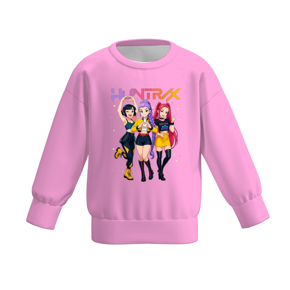 （Pre Order）Girls Movie Character Print Sweatshirt