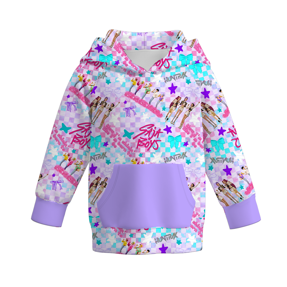 （Pre Order）Girls Movie Character Print Hoodie