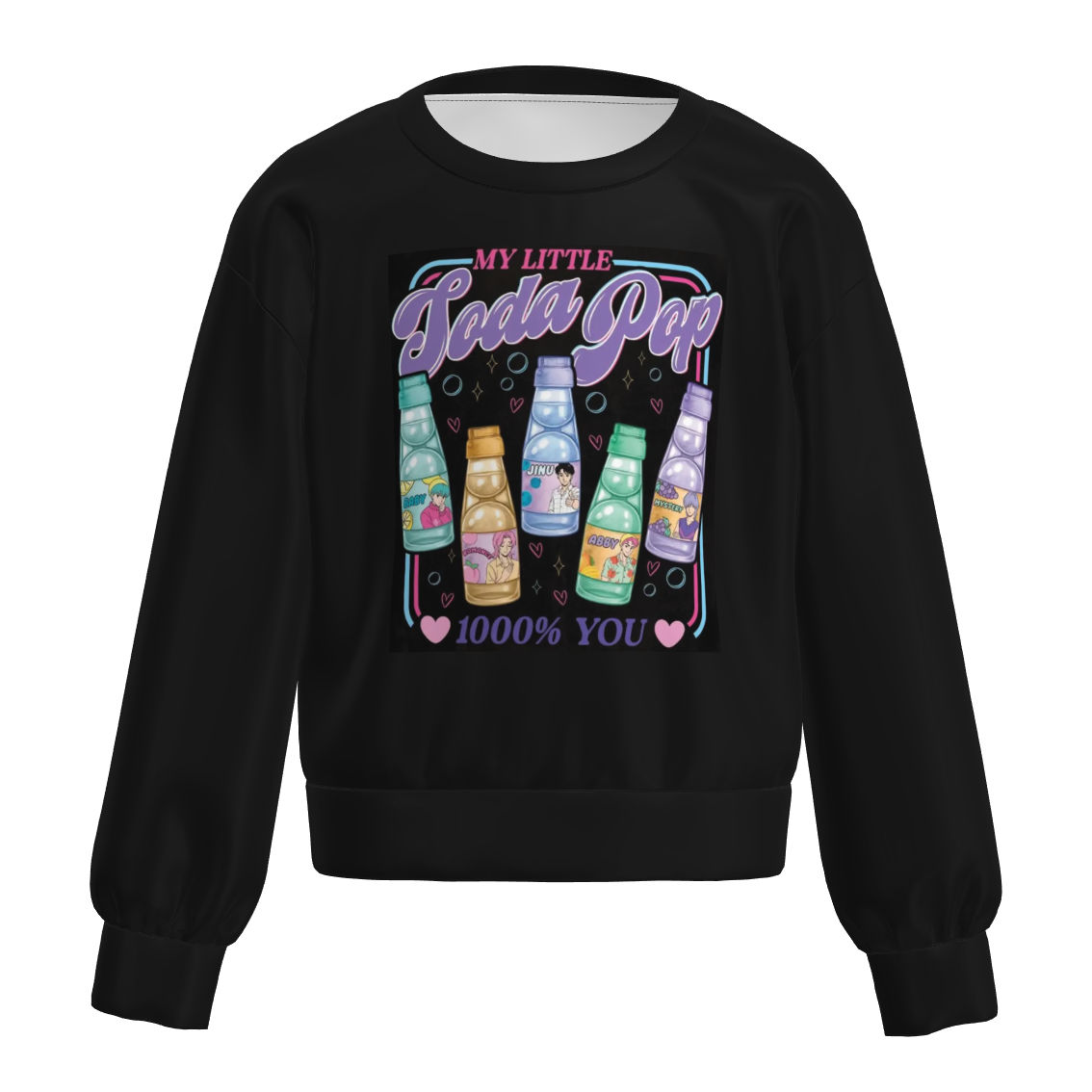 （Pre Order）Mommy and Me Movie Character Print Sweatshirt