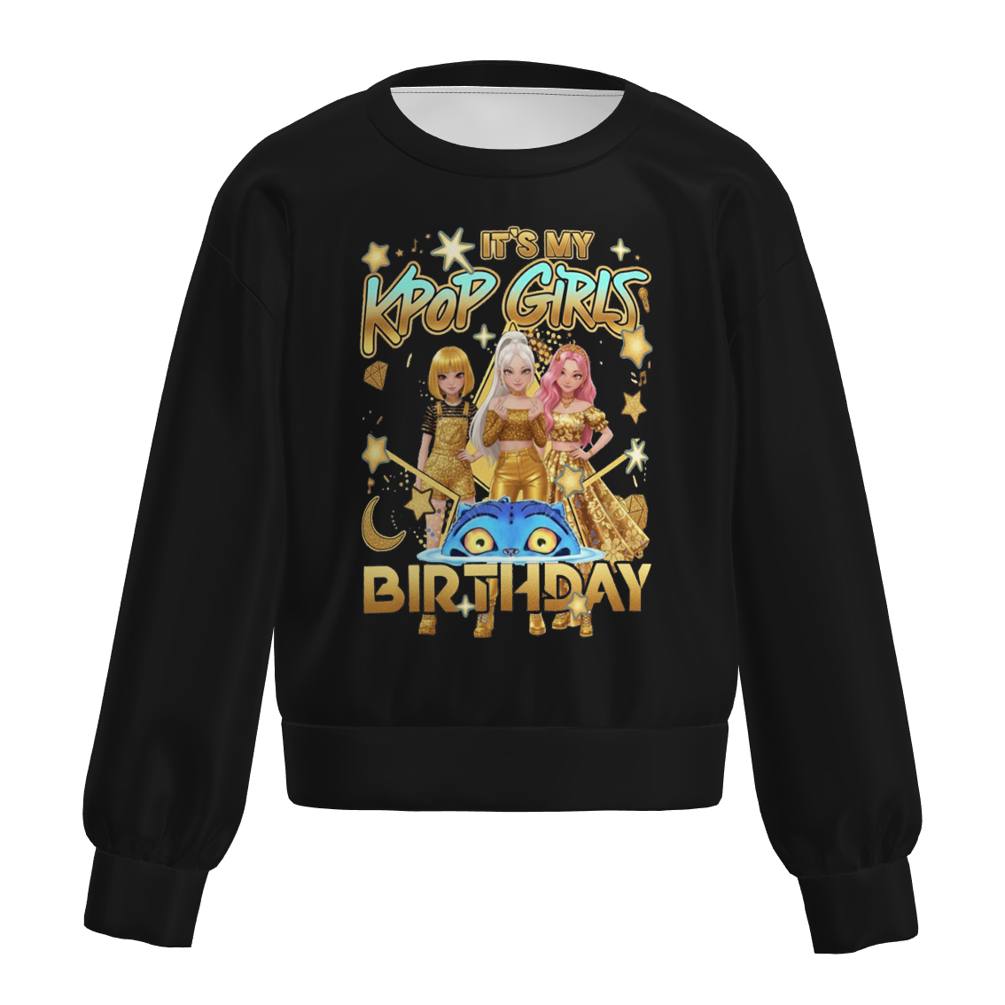 （Pre Order）Mommy and Me Movie Character Print Sweatshirt