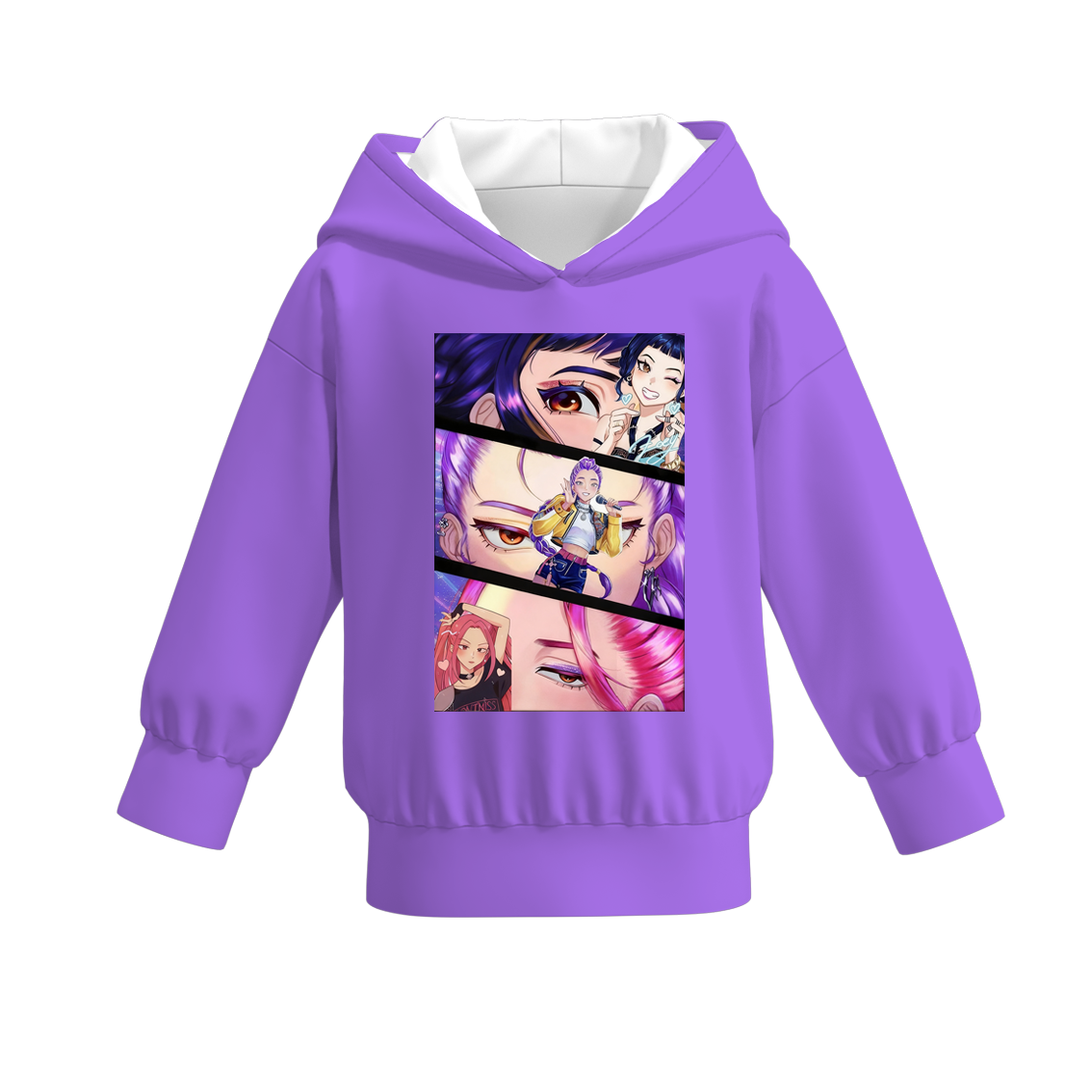 （Pre Order）Girls Movie Character Print Hoodie