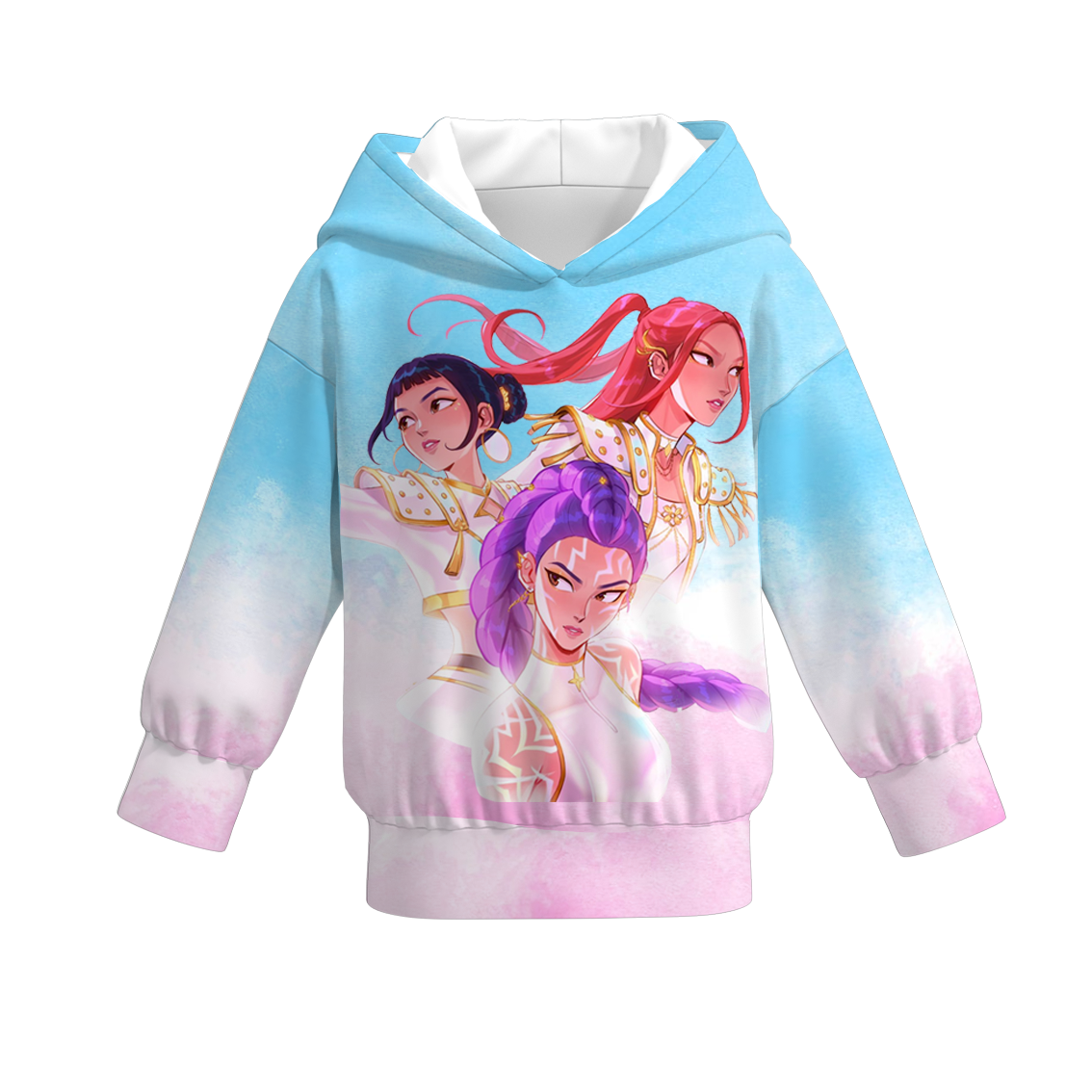 （Pre Order）Girls Movie Character Print Hoodie