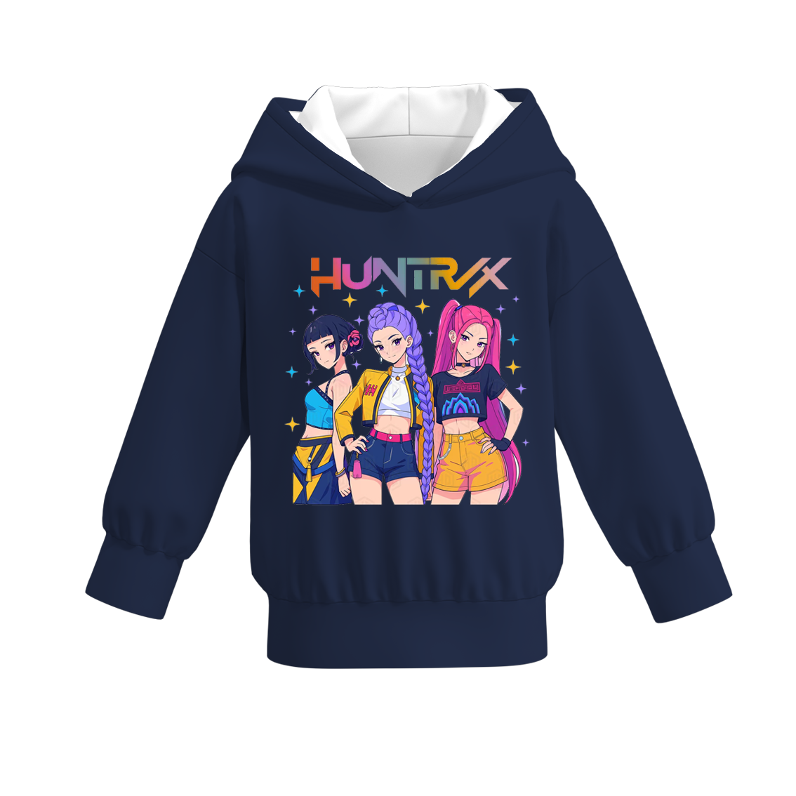 （Pre Order）Girls Movie Character Print Hoodie