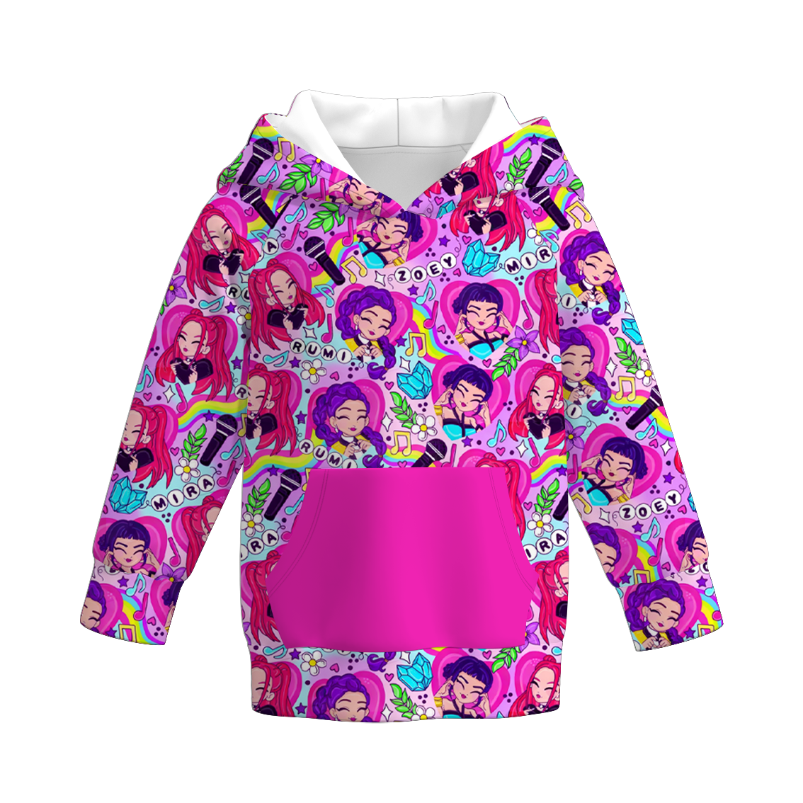 （Pre Order）Girls Movie Character Print Pajamas