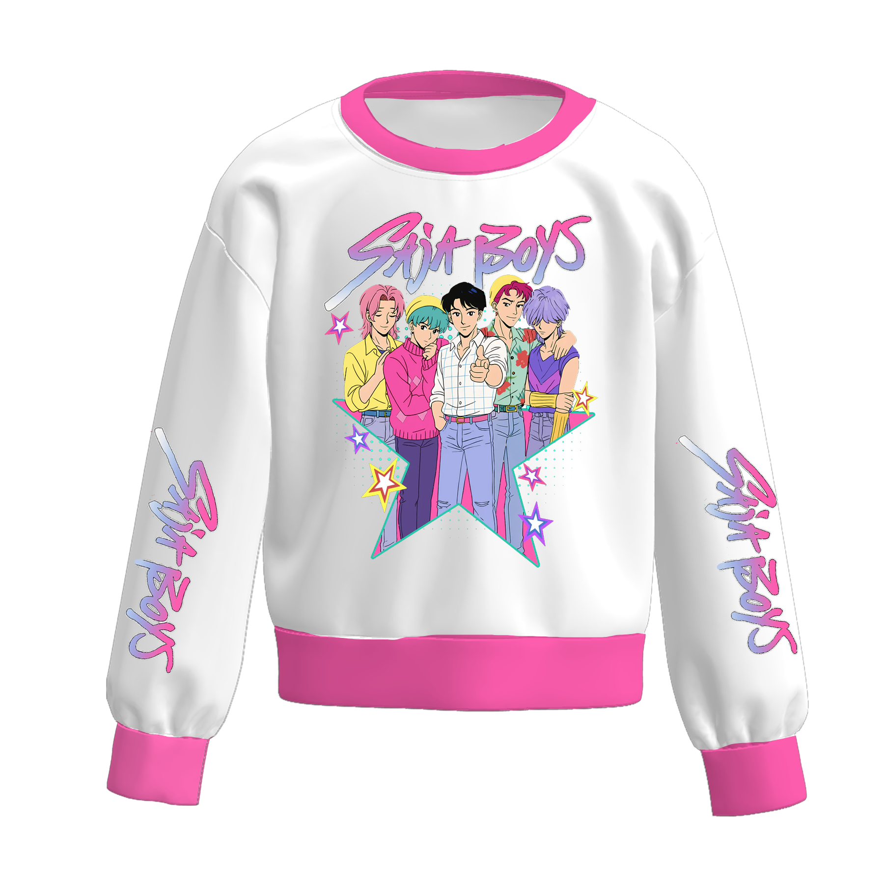 （Pre Order）Girls Spring&Summer Movie Character Print Sweatshirt