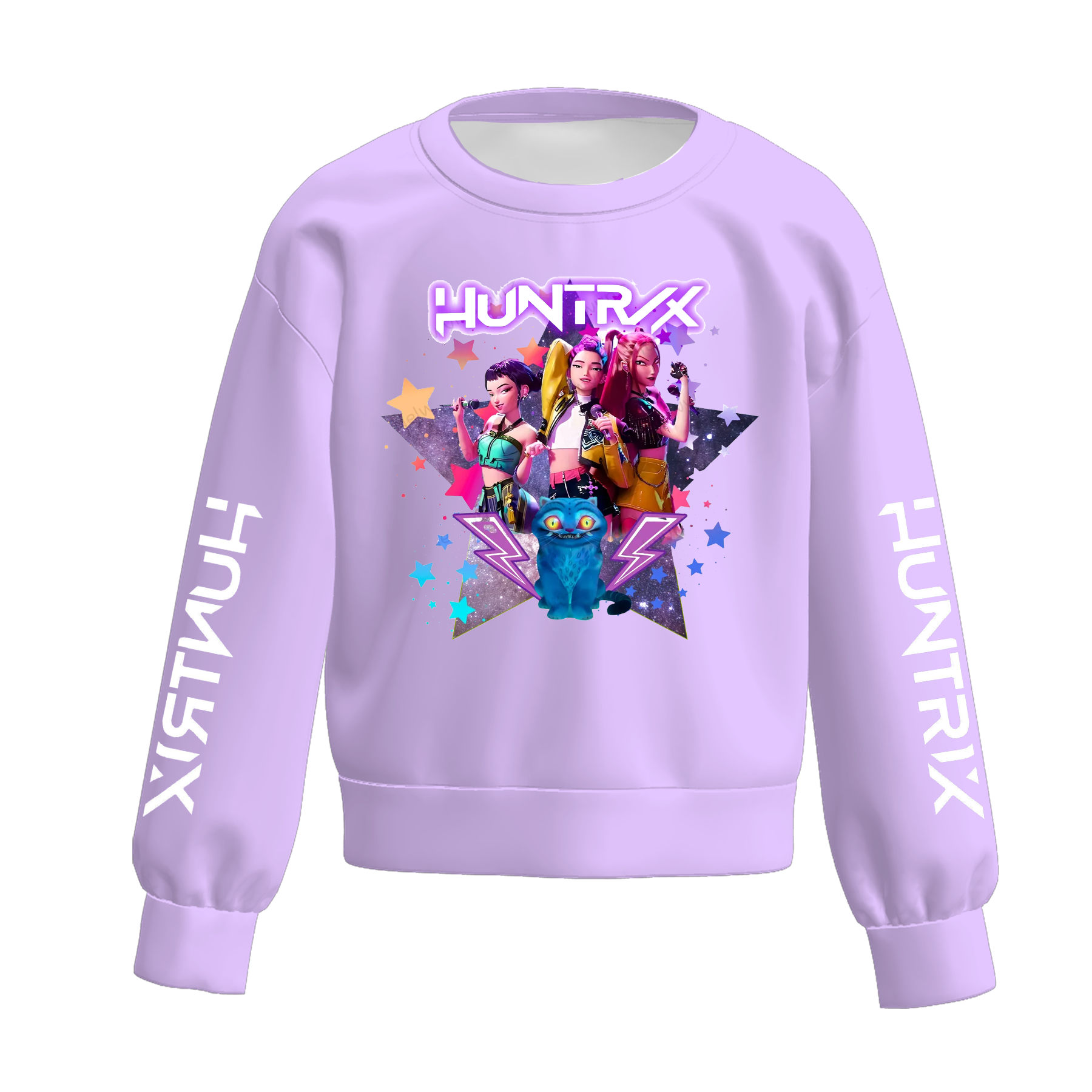 （Pre Order）Girls Spring&Summer Movie Character Print Sweatshirt