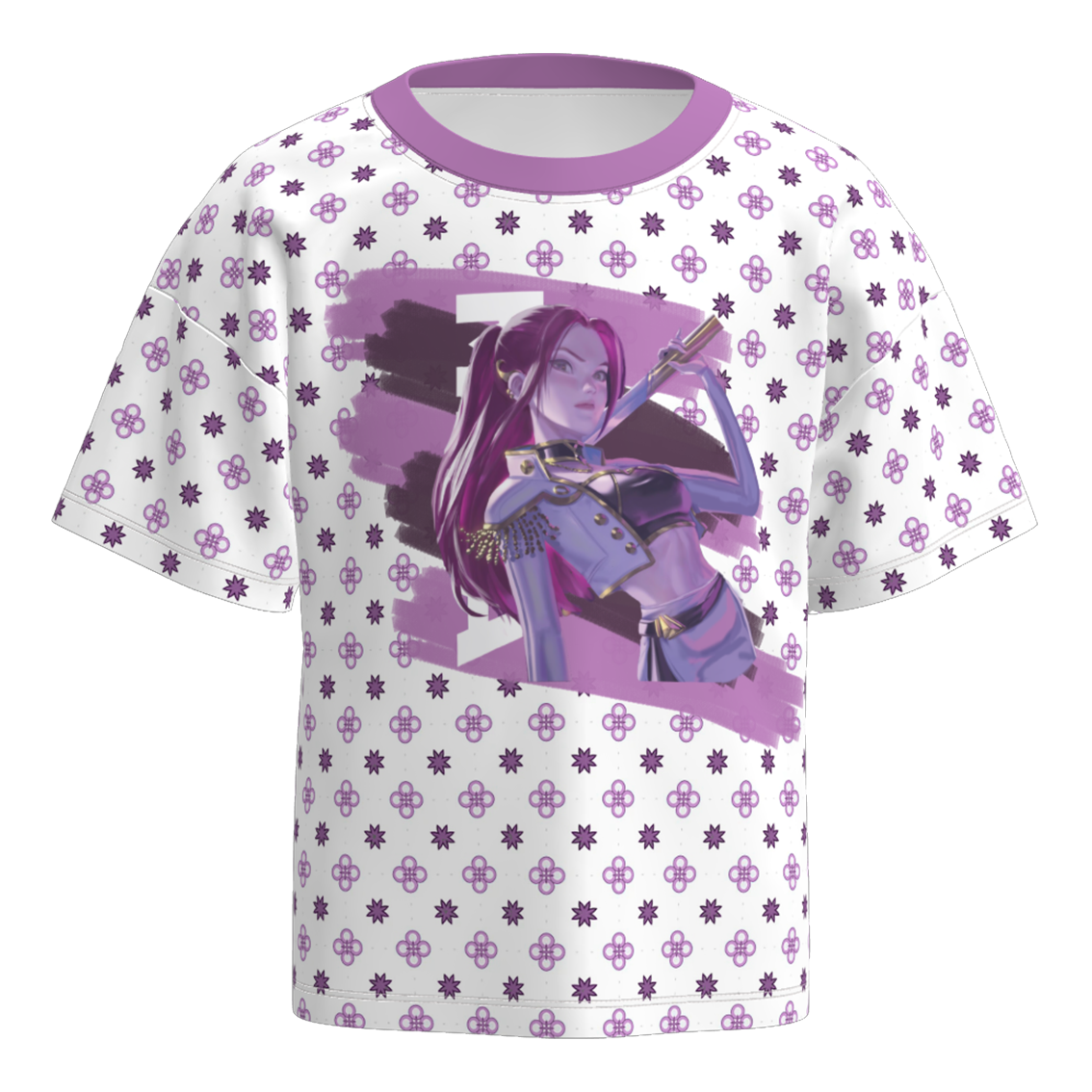 （Pre Order）Girls Spring&Summer Movie Character Print Top