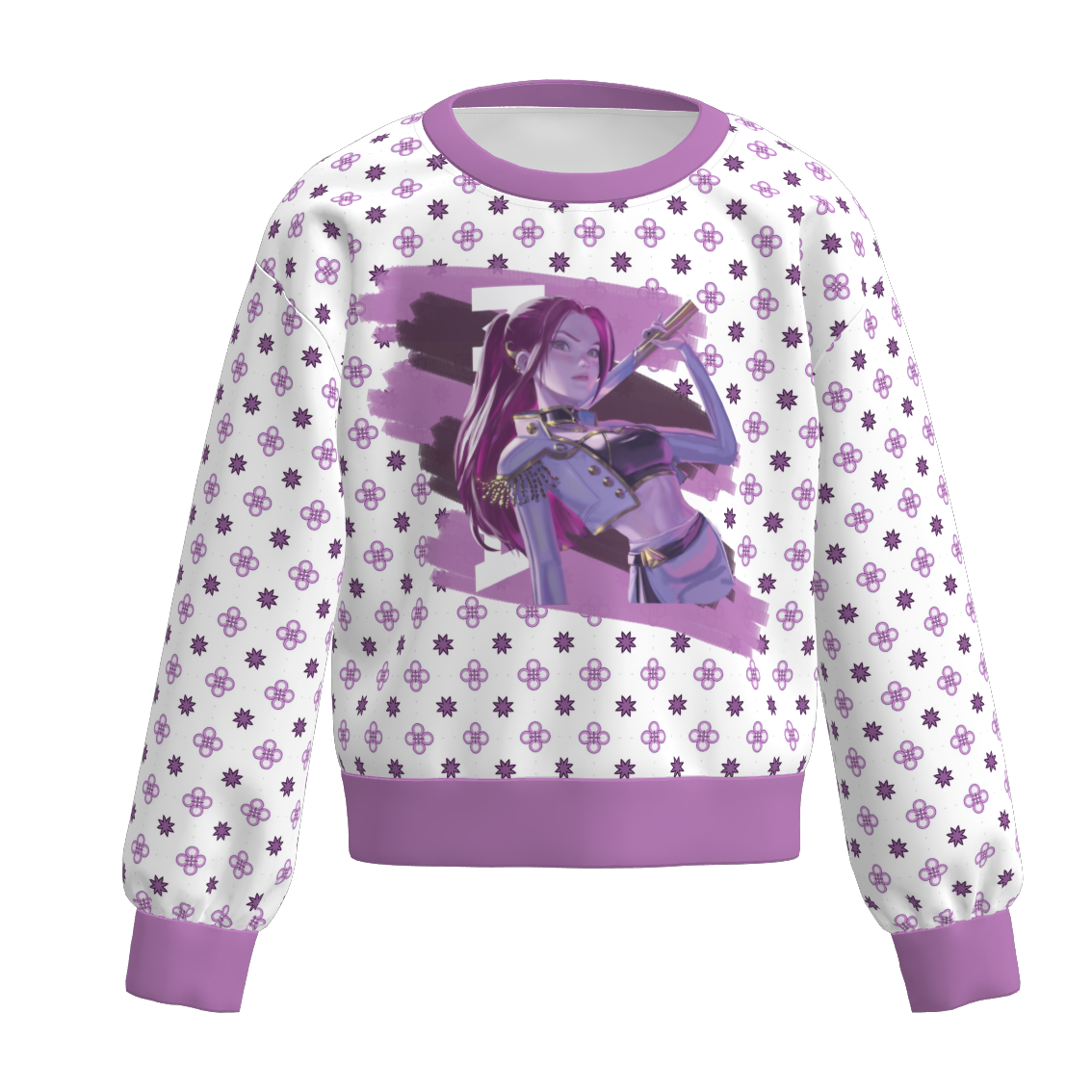 （Pre Order）Girls Spring&Summer Movie Character Print Sweatshirt