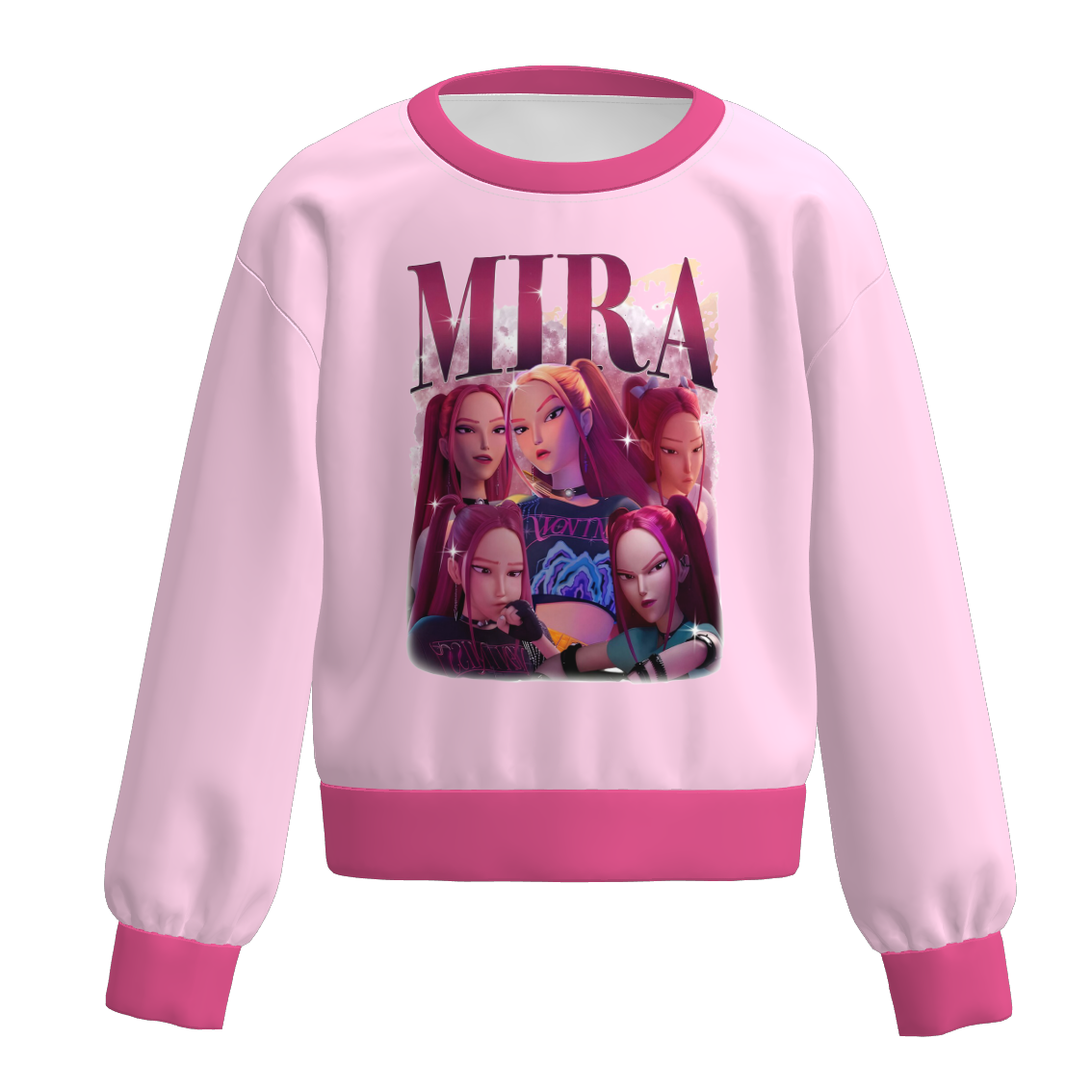 （Pre Order）Girls Spring&Summer Movie Character Print Sweatshirt