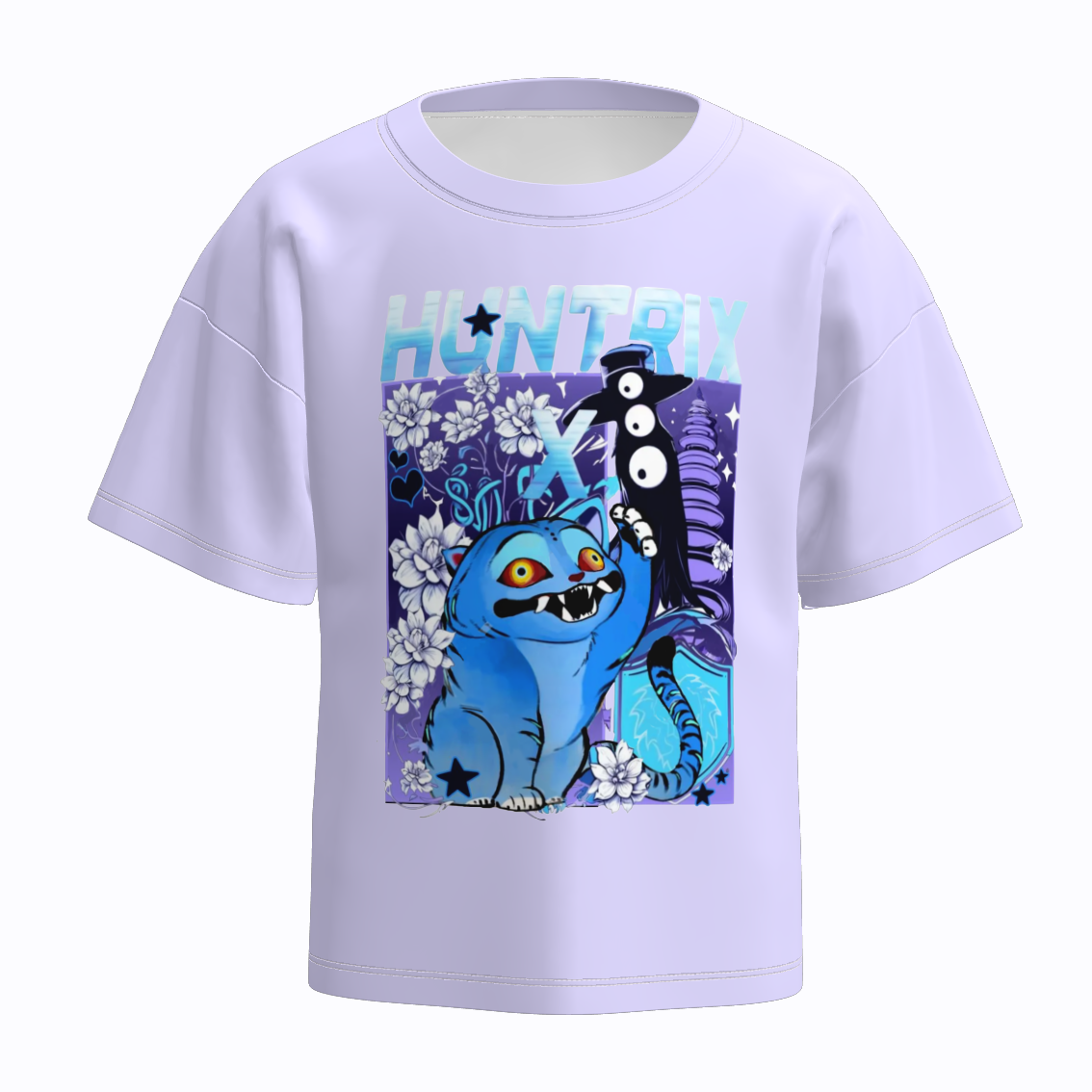 （Pre Order）Girls Spring&Summer Movie Character Print Top&Pants