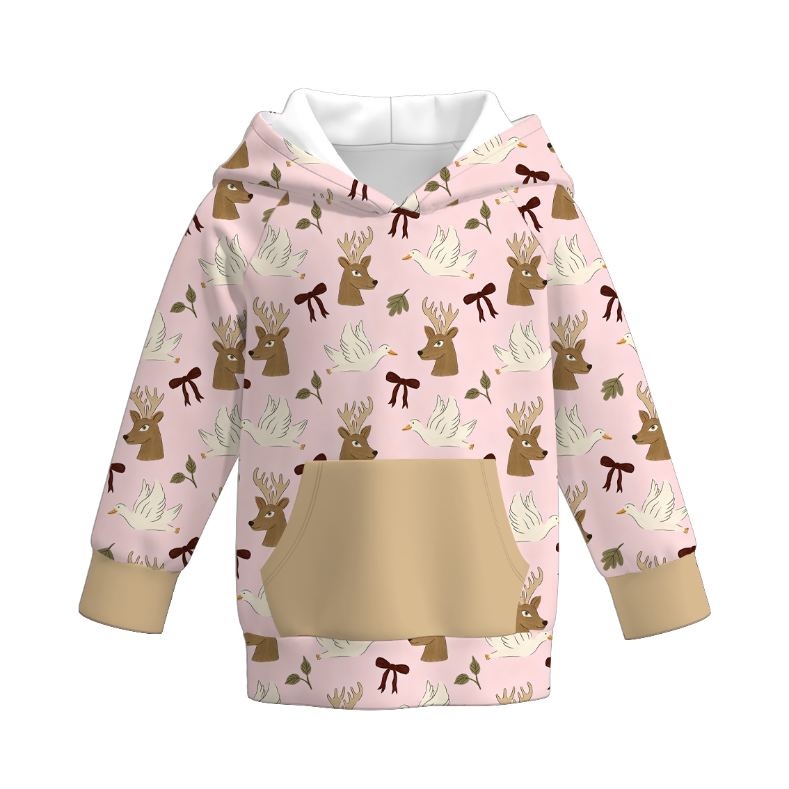 （Pre Order）Girls Fall Hunting Print Top