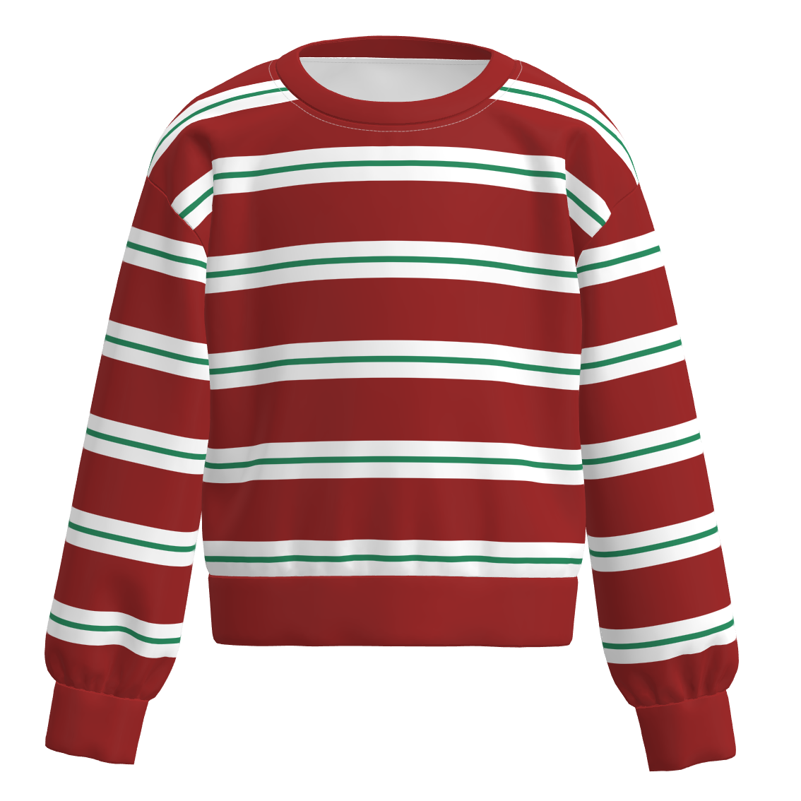 （Pre Order）Girls Christmas Print Sweatshirt