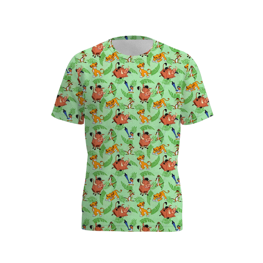 （Pre Order）Family Spring and Summer Cartoon Print Set＆Top