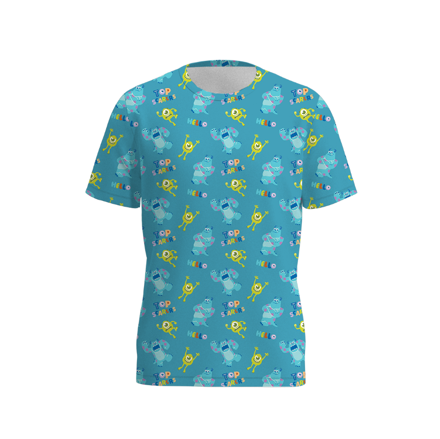 （Pre Order）Family Spring and Summer Cartoon Print Set＆Top