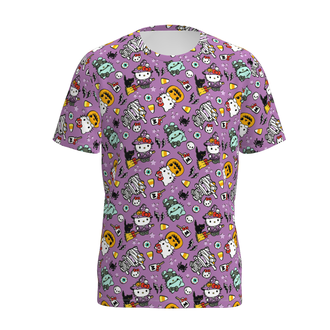 （Pre Order）Family Halloween Cartoon Print Top