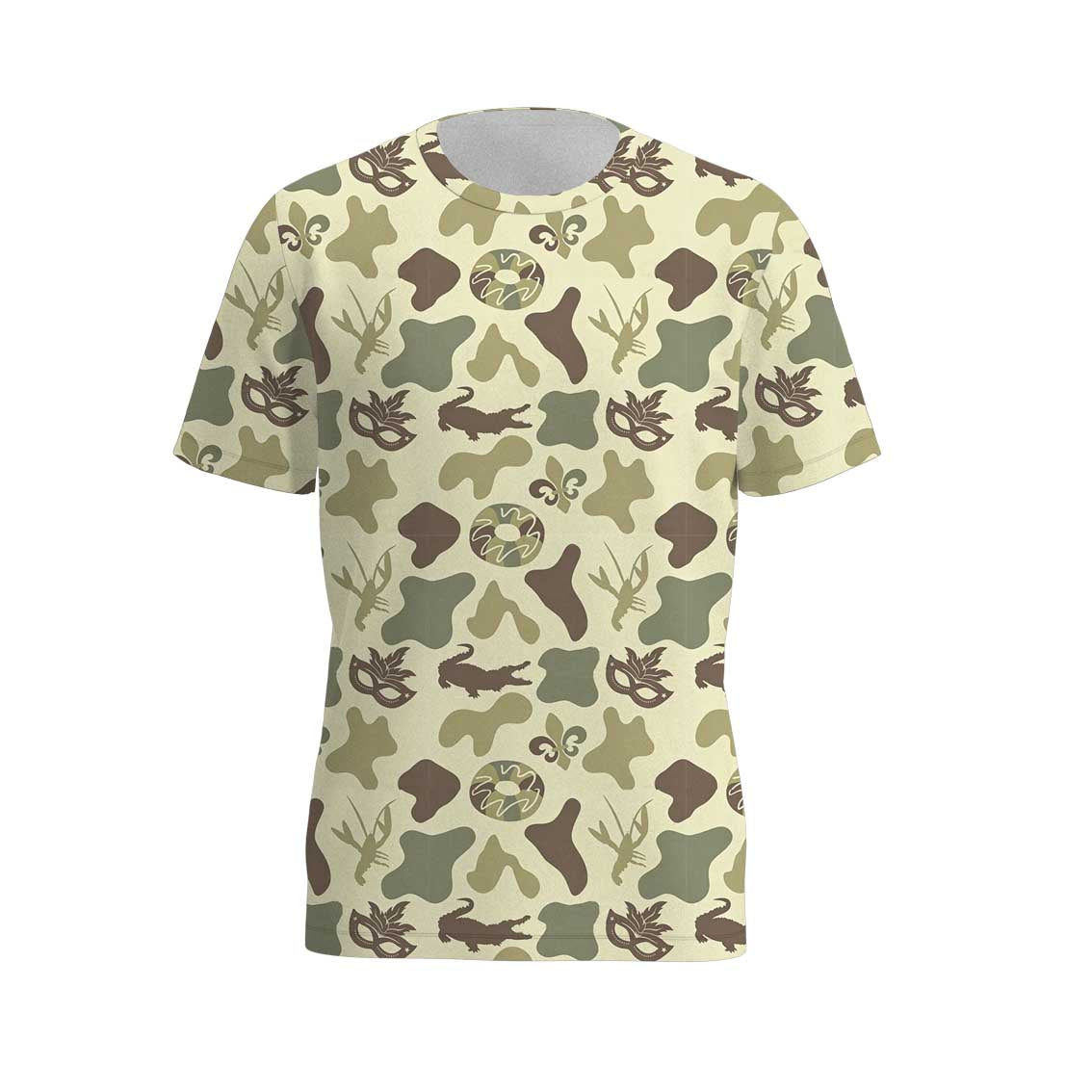 （Pre Order）Family Mardi Gras Camouflage Print Top