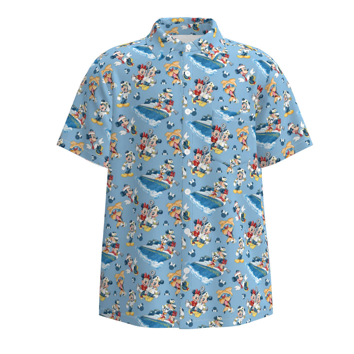 （Pre Order）Family Summer Cartoon Print Top&Shirt