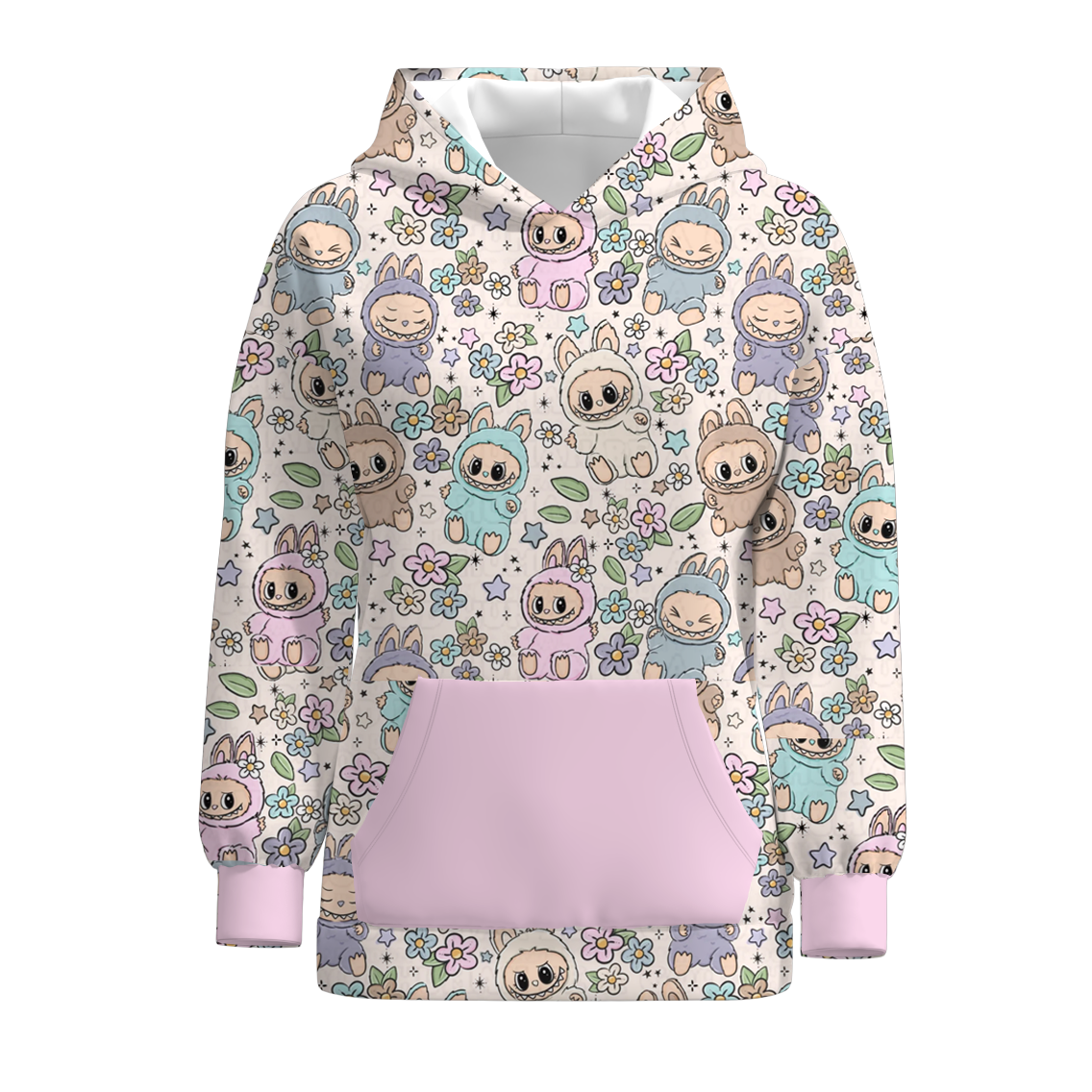 （Pre Order）Adults Fall&Winter Cartoon Print Hoodie