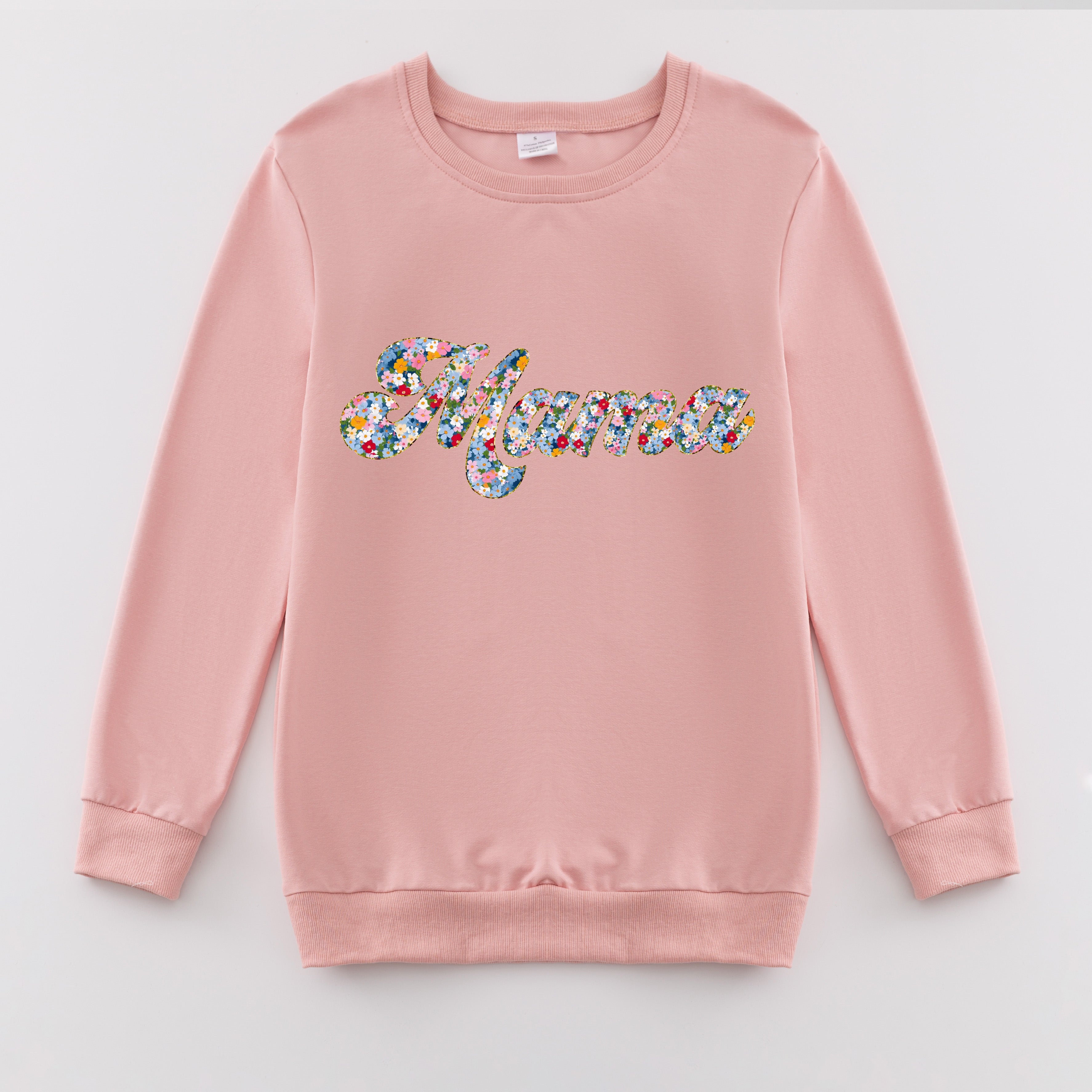 （Pre Order）Mommy and Me Fall&Winter Print Sweatshirt