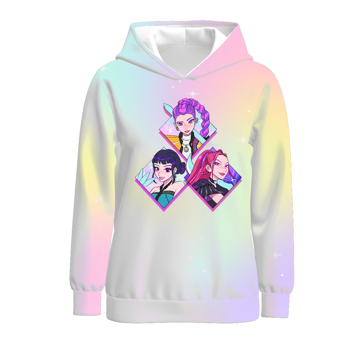 （Pre Order）Mommy and Me Movie Character Print Hoodie