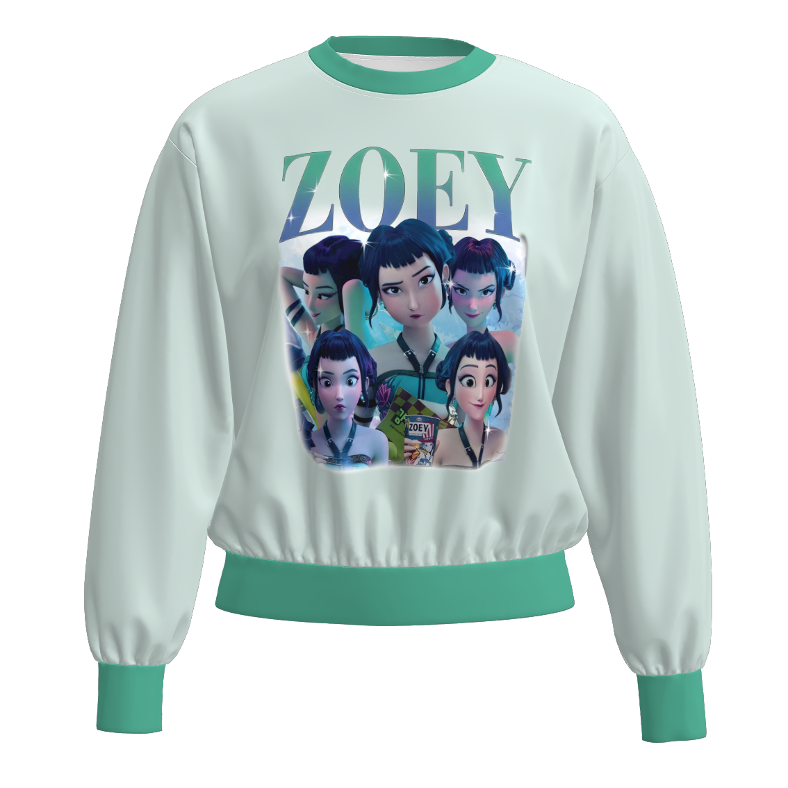 （Pre Order）Adults Spring&Summer Movie Character Print Sweatshirt