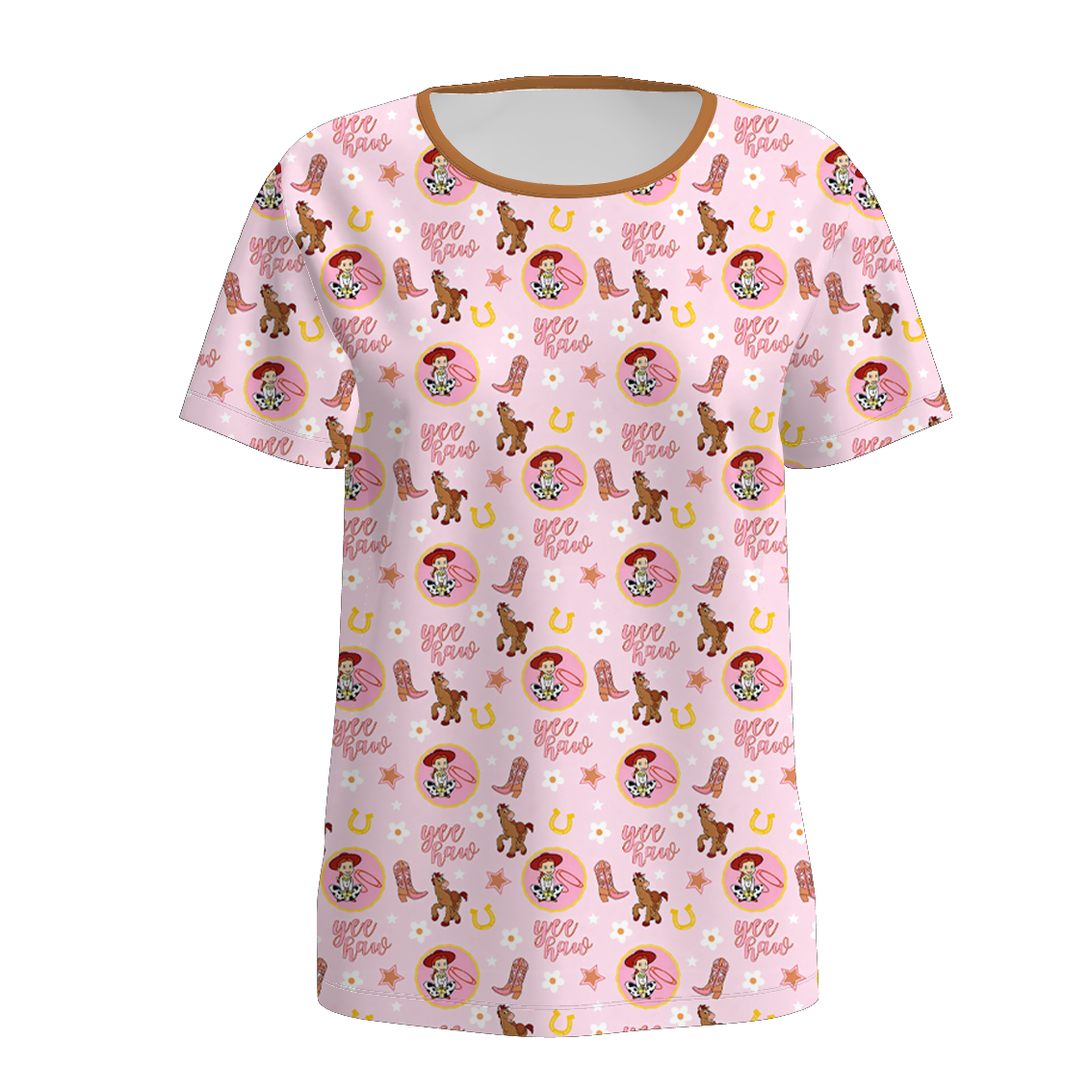 （Pre Order）Family Spring&Summer Cartoon Toy Print Dress,Set,Jumpsuit,Romper&Top