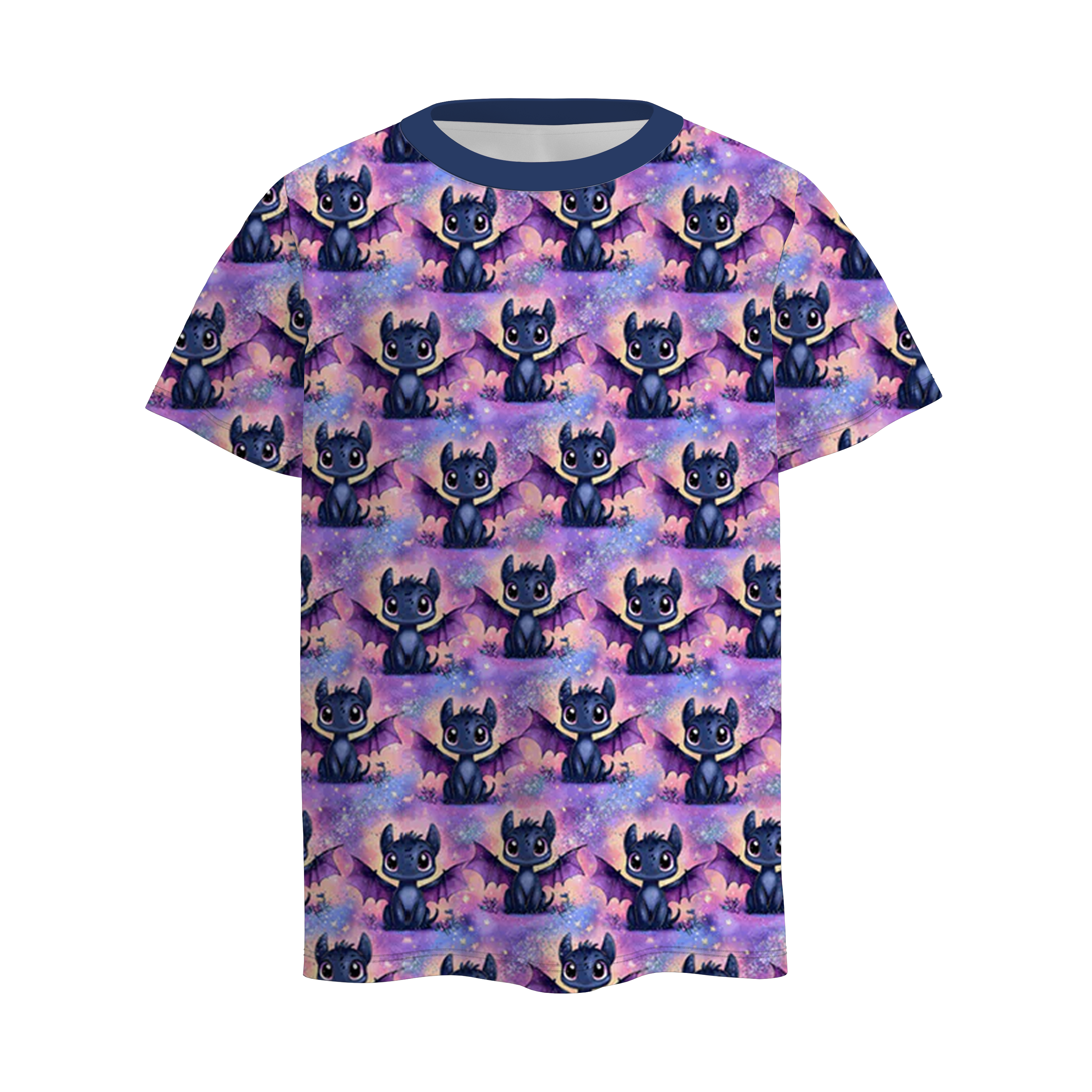 (Pre Order)Boys and Girls Train Dragon Print Top&Dress