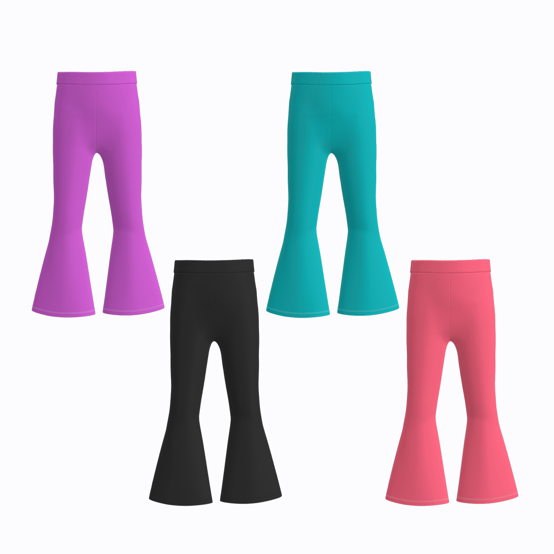 （Pre Order）Girls Spring&Summer Movie Character Print Top&Pants