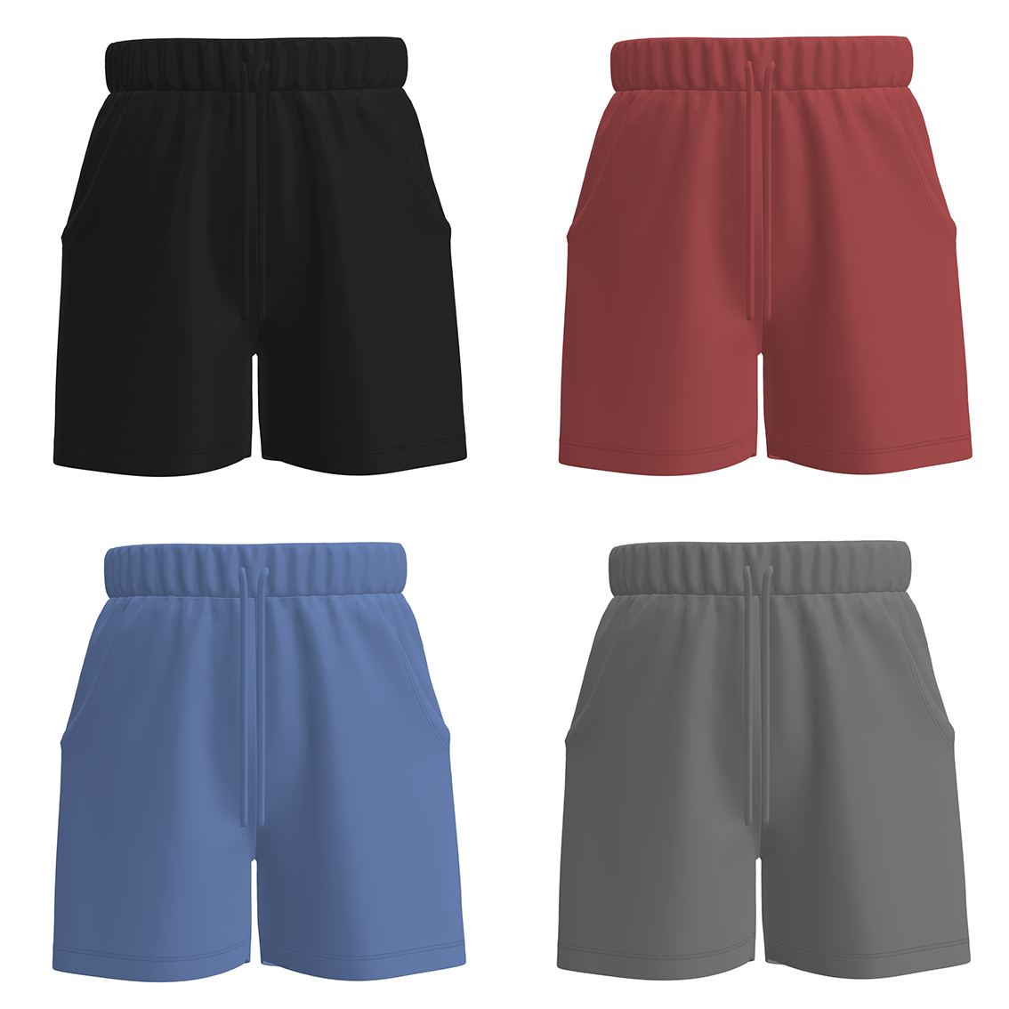 （Pre Order）Boys Spring&Summer Solid-color Shorts