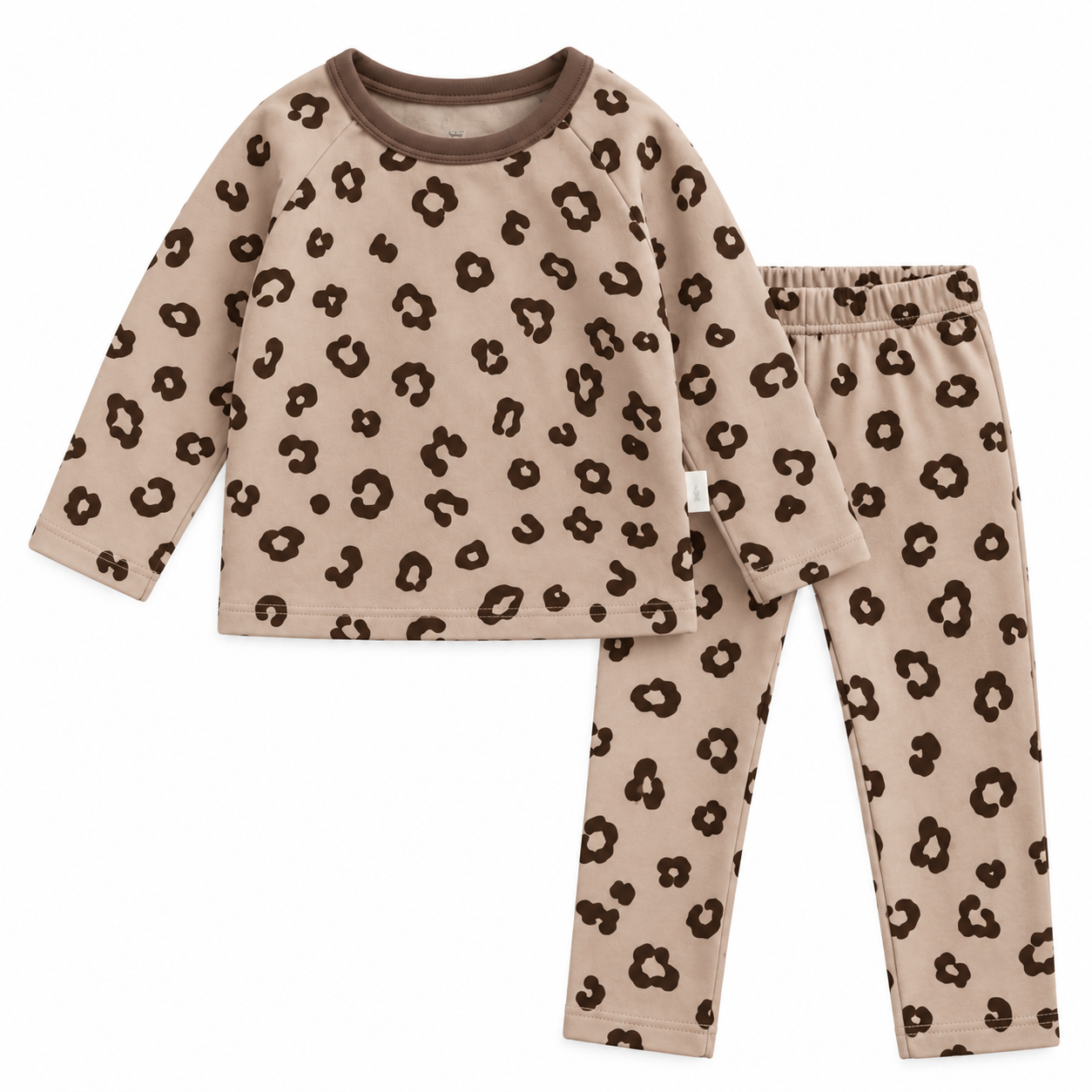 （Pre Order 2 Weeks）Kids Leopard Print Pajama Set